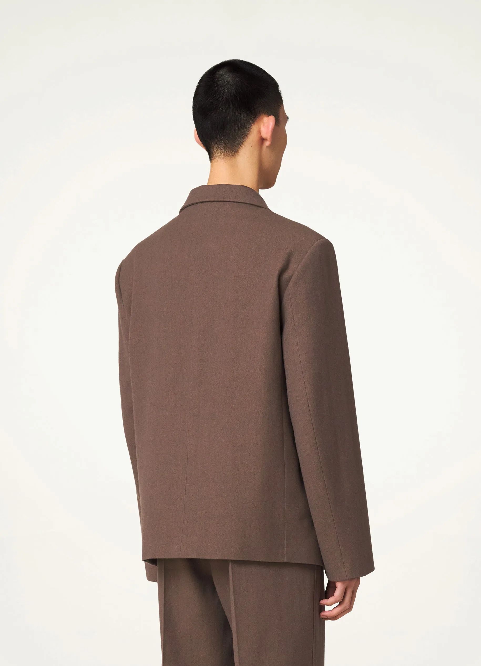 BOXY DOUBLE BREASTED JACKET sold by Lemaire product image thumbnail 4