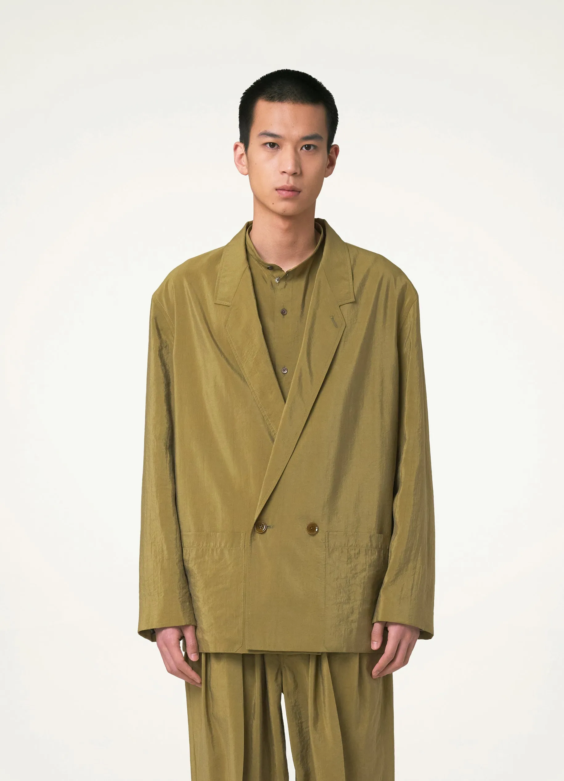 WORKWEAR DOUBLE BREASTED JACKET sold by Lemaire product image thumbnail 2