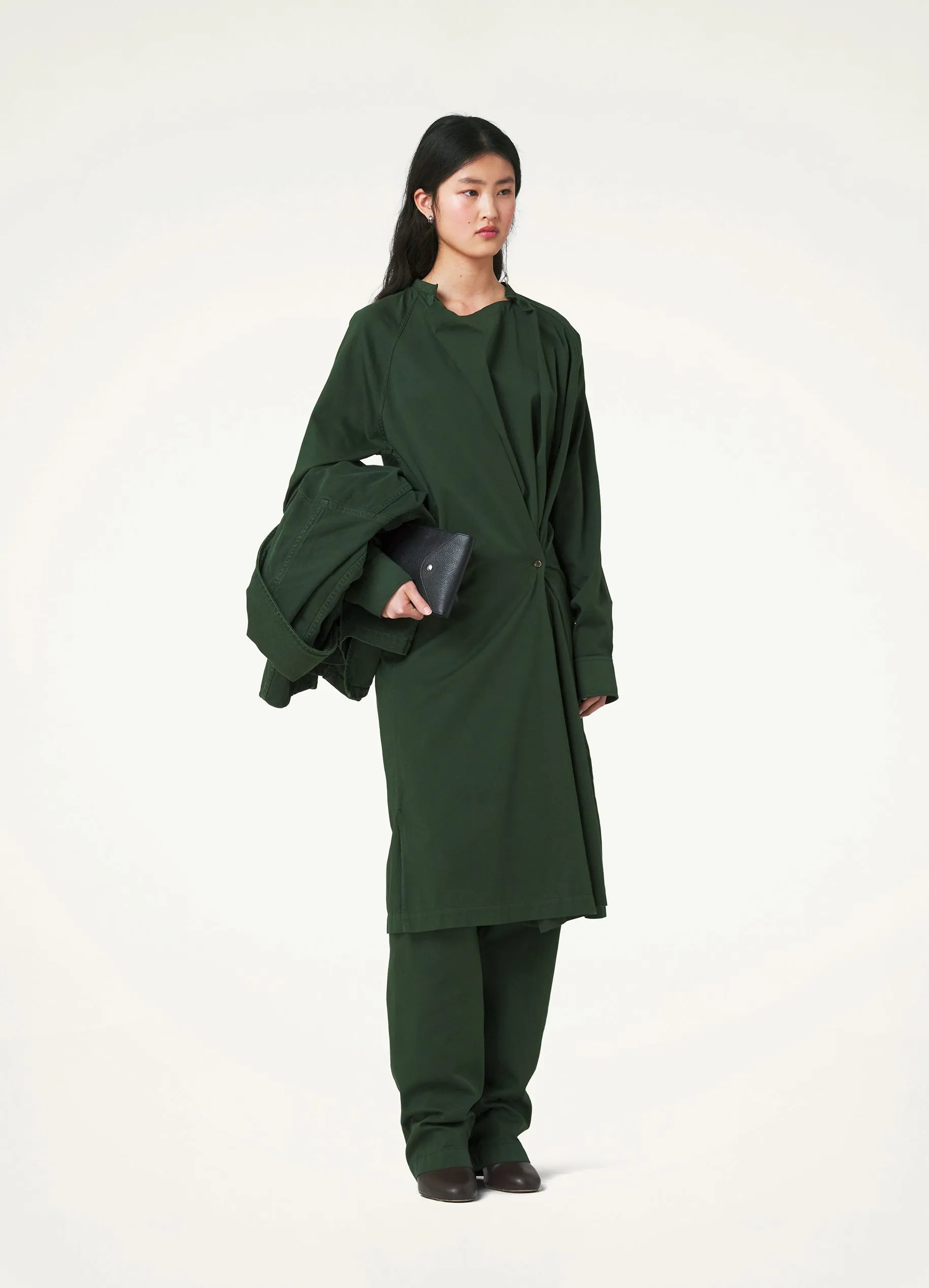 TWISTED BLOUSE DRESS sold by Lemaire product image thumbnail 5