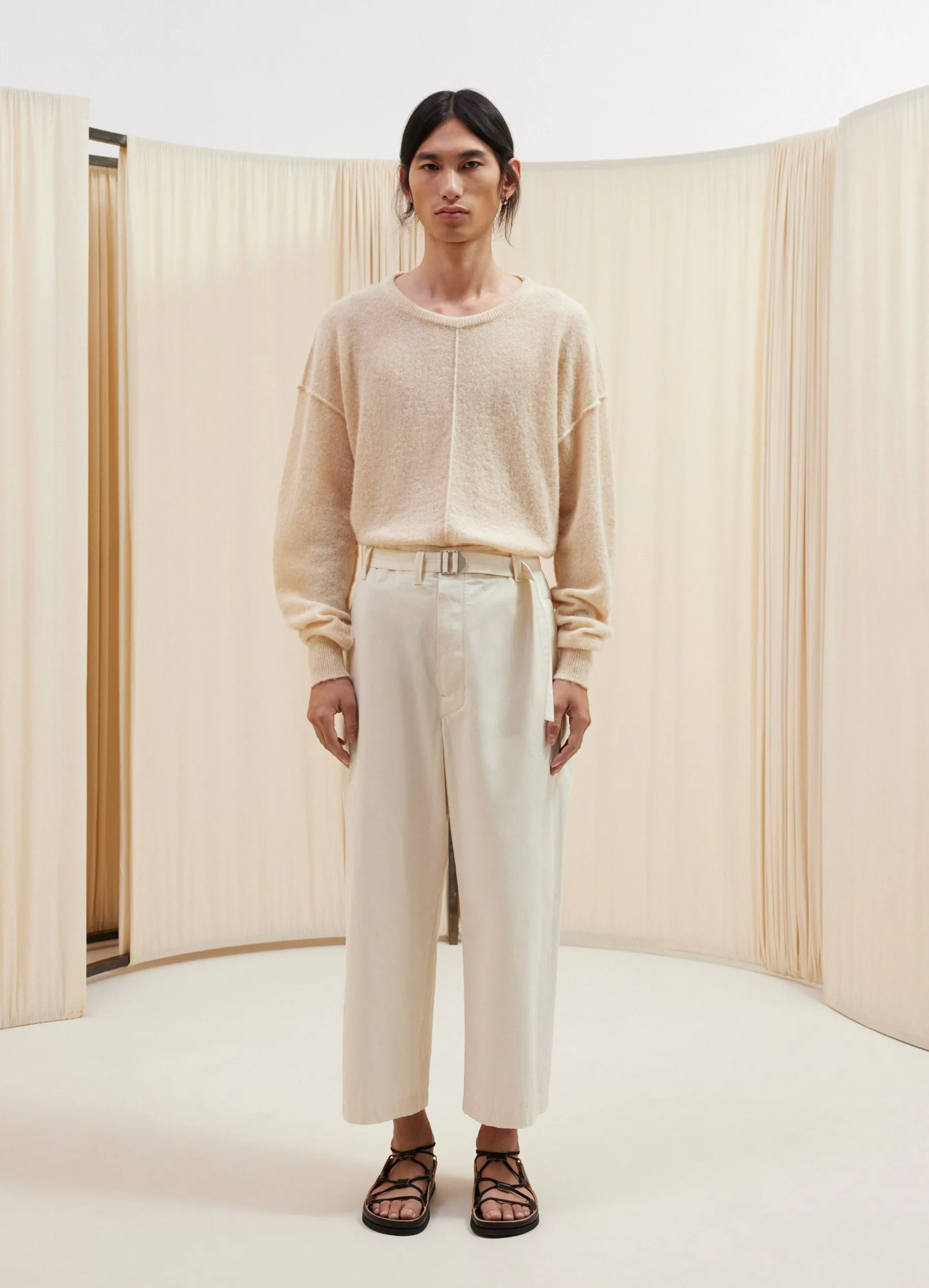 SEAMLESS BELTED PANTS sold by Lemaire product image thumbnail 2
