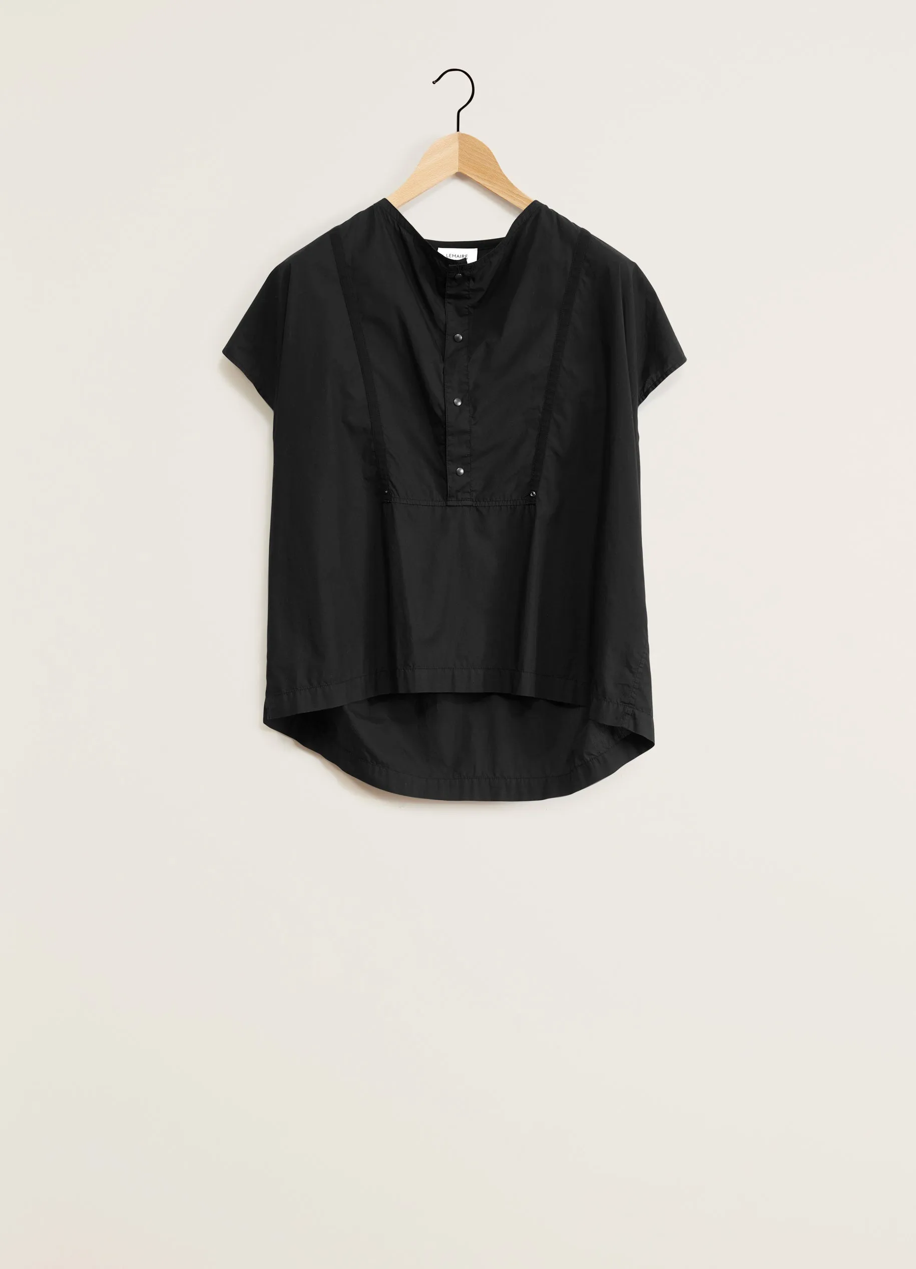 CAP SLEEVE TOP WITH SNAPS sold by Lemaire product image thumbnail 3