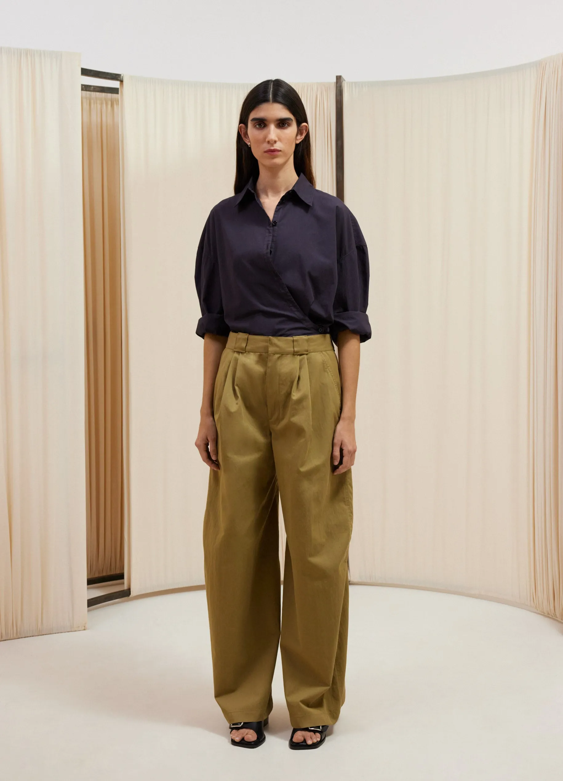 WIDE LEG PANTS sold by Lemaire
