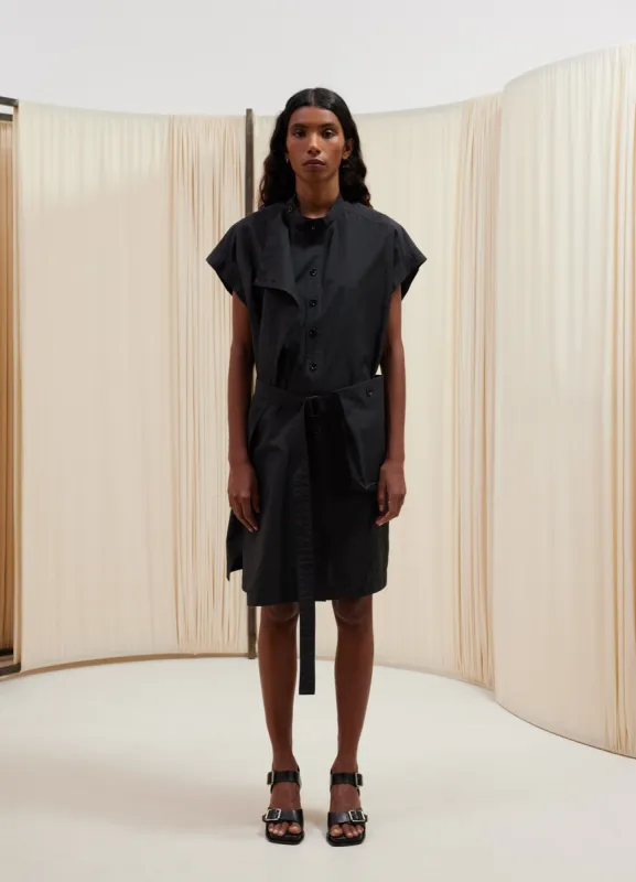 ASYMMETRICAL SLEEVELESS DRESS sold by Lemaire