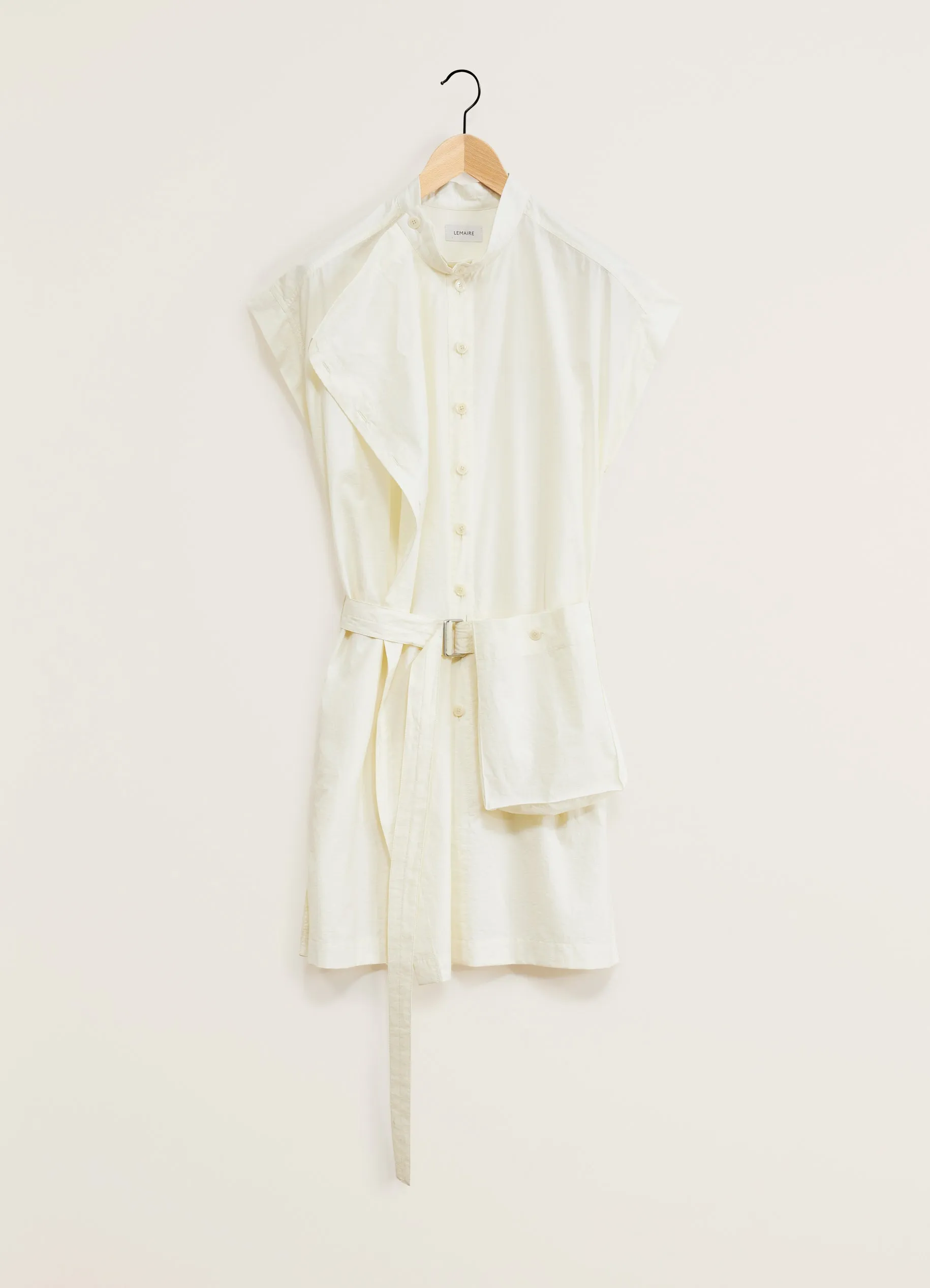 ASYMMETRICAL SLEEVELESS DRESS sold by Lemaire product image thumbnail 3