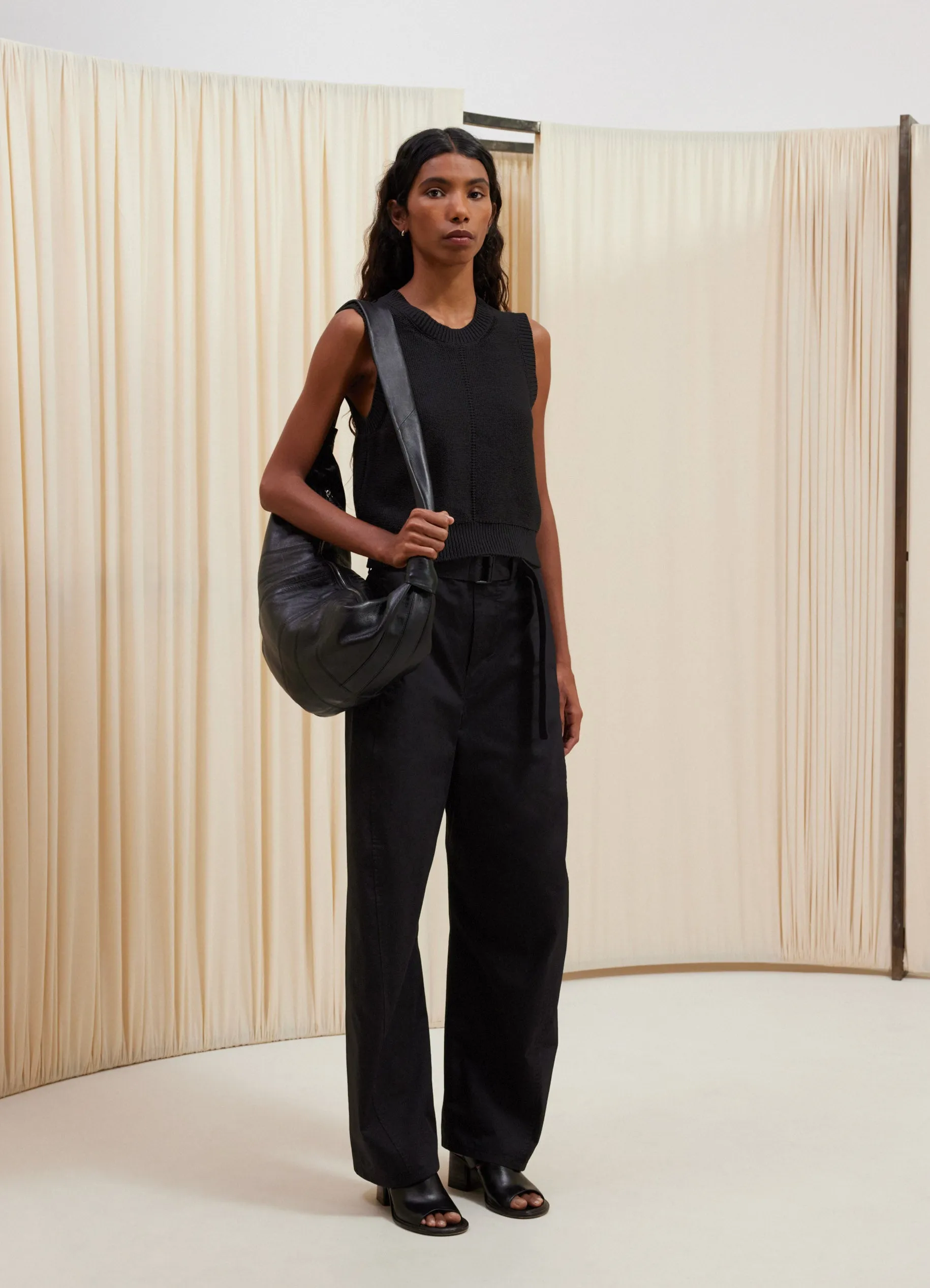 SLEEVELESS CROPPED SWEATER sold by Lemaire product image thumbnail 2