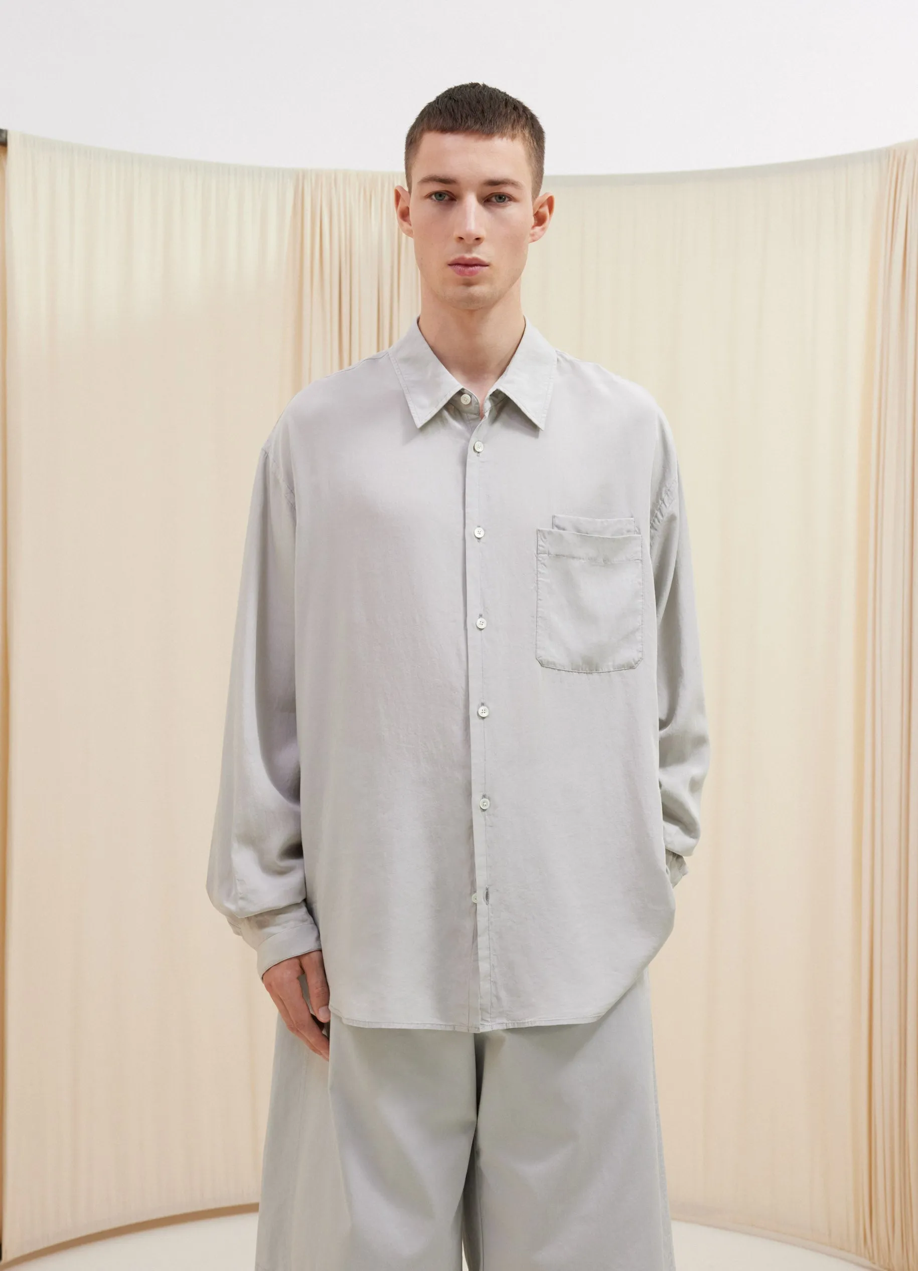 DOUBLE POCKET LS SHIRT sold by Lemaire product image thumbnail 2