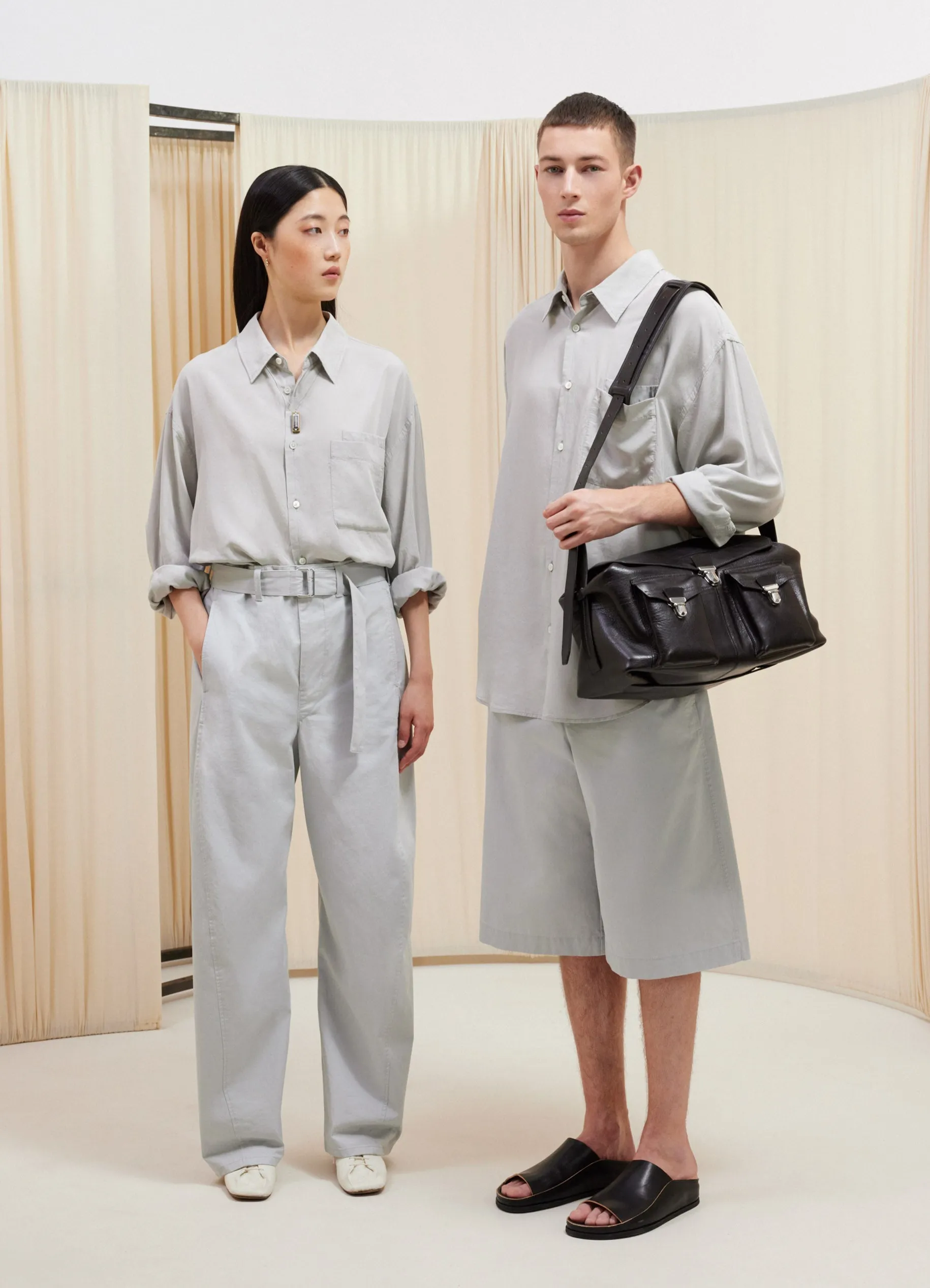 DOUBLE POCKET LS SHIRT sold by Lemaire