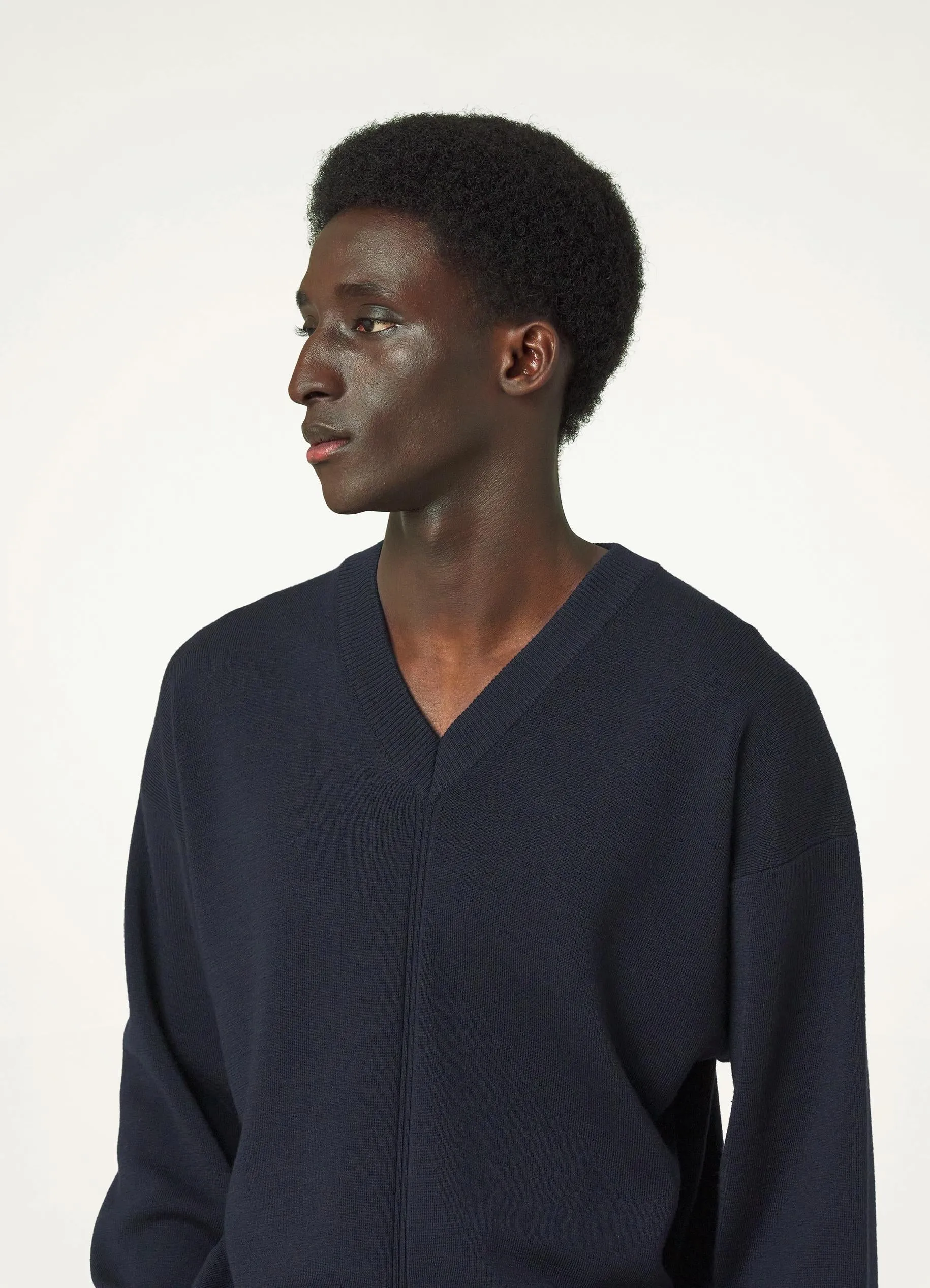 V-NECK JUMPER sold by Lemaire product image thumbnail 4