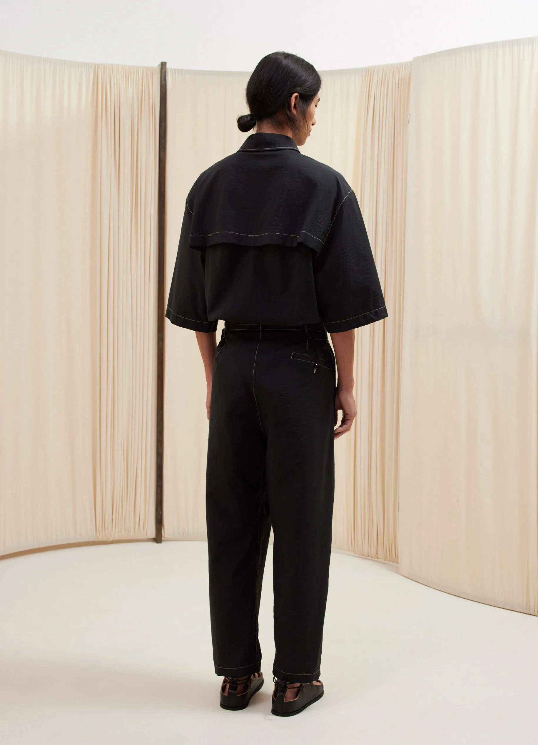 BELTED CARROT PANTS sold by Lemaire product image thumbnail 2