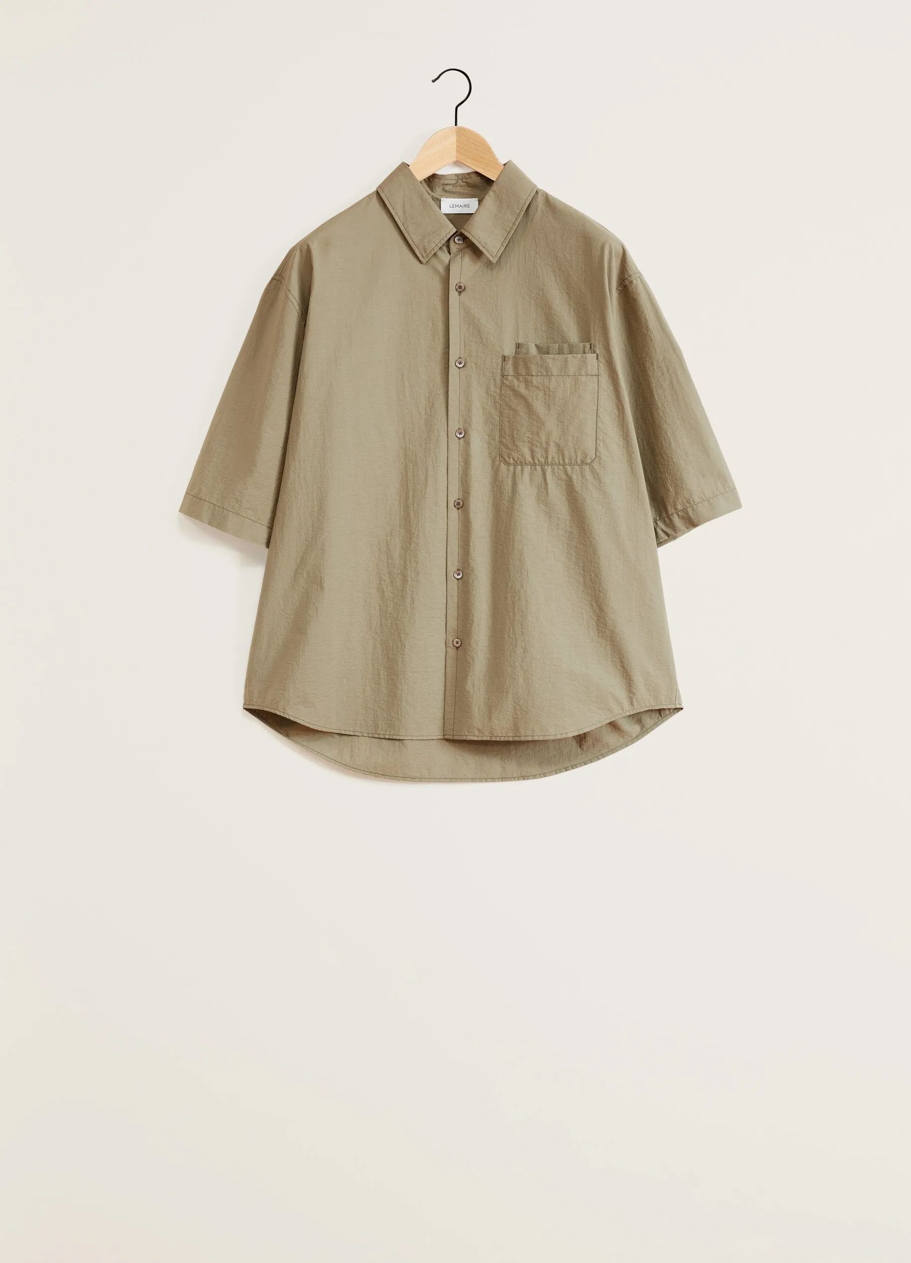 DOUBLE POCKET SHORT SLEEVE SHIRT sold by Lemaire product image thumbnail 3