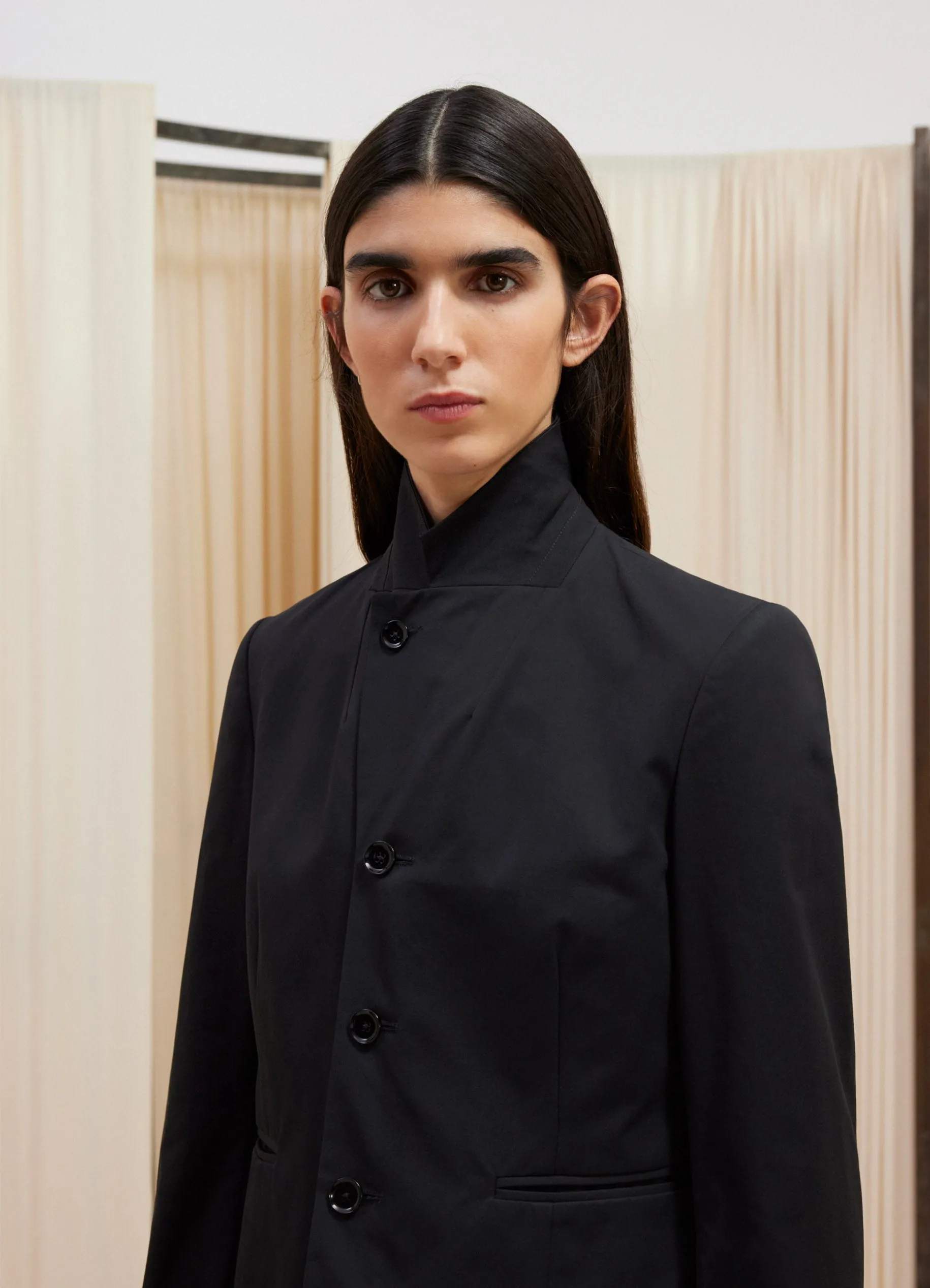 SINGLE BREASTED SHORT JACKET sold by Lemaire product image thumbnail 2