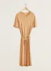 BELTED RIB T-SHIRT DRESS sold by Lemaire