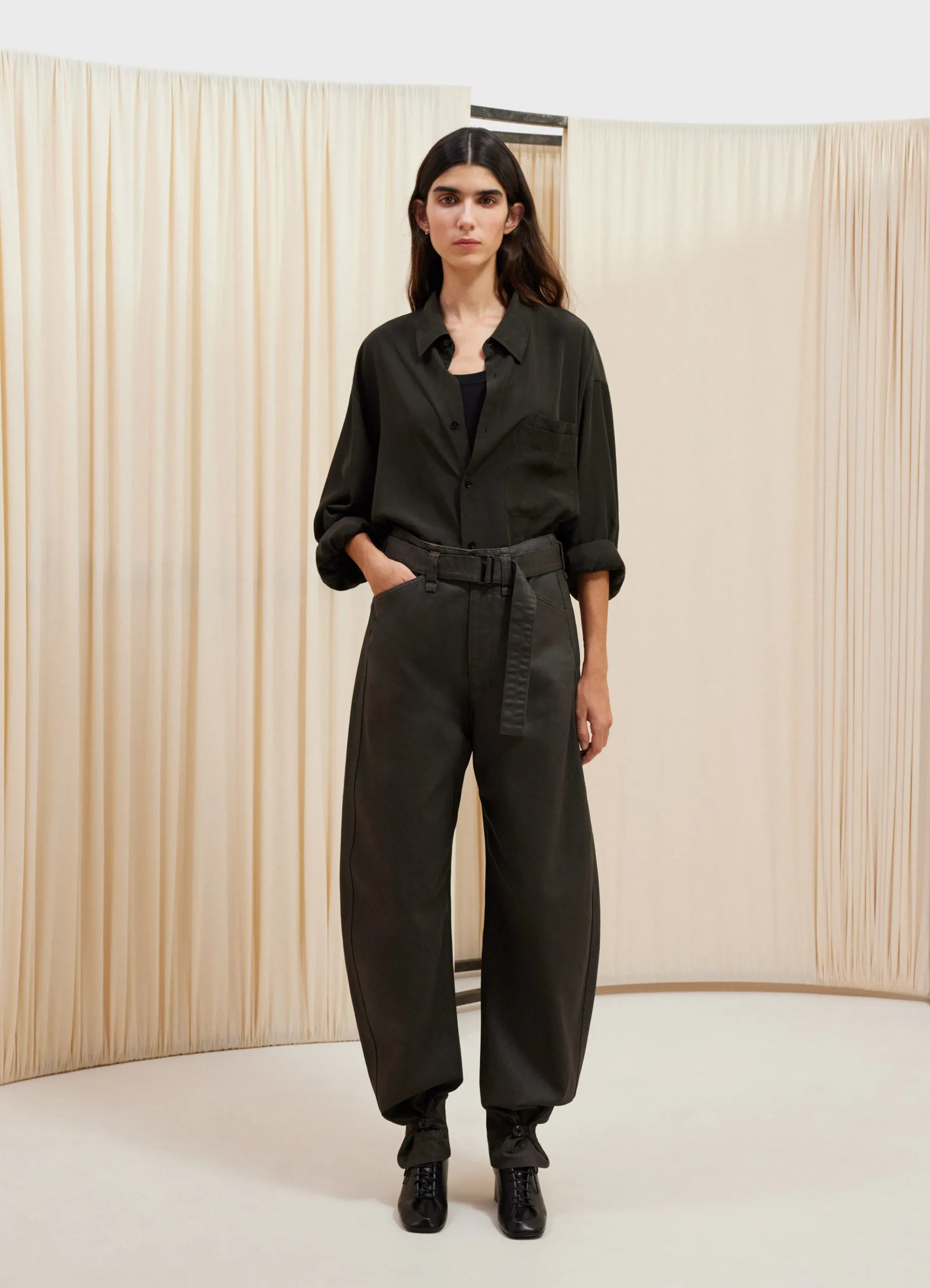 DOUBLE POCKET LS SHIRT sold by Lemaire product image thumbnail 3