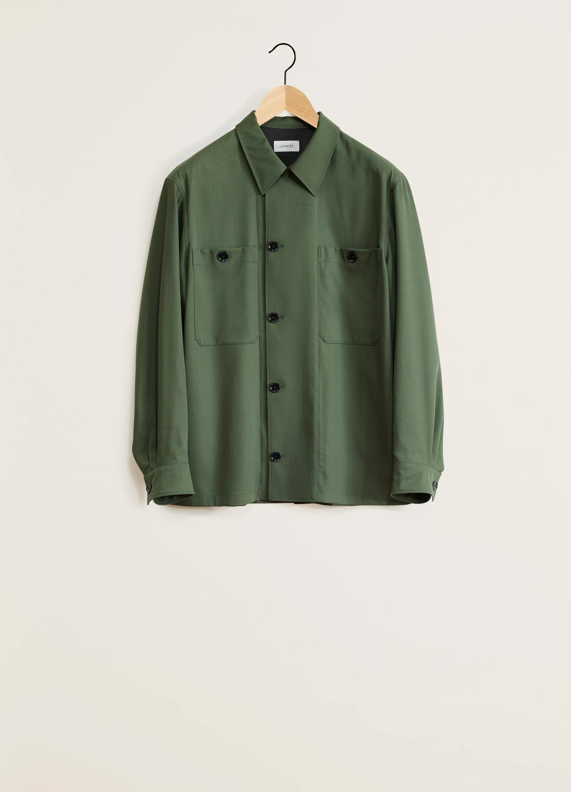 SOFT MILITARY OVERSHIRT sold by Lemaire product image thumbnail 3