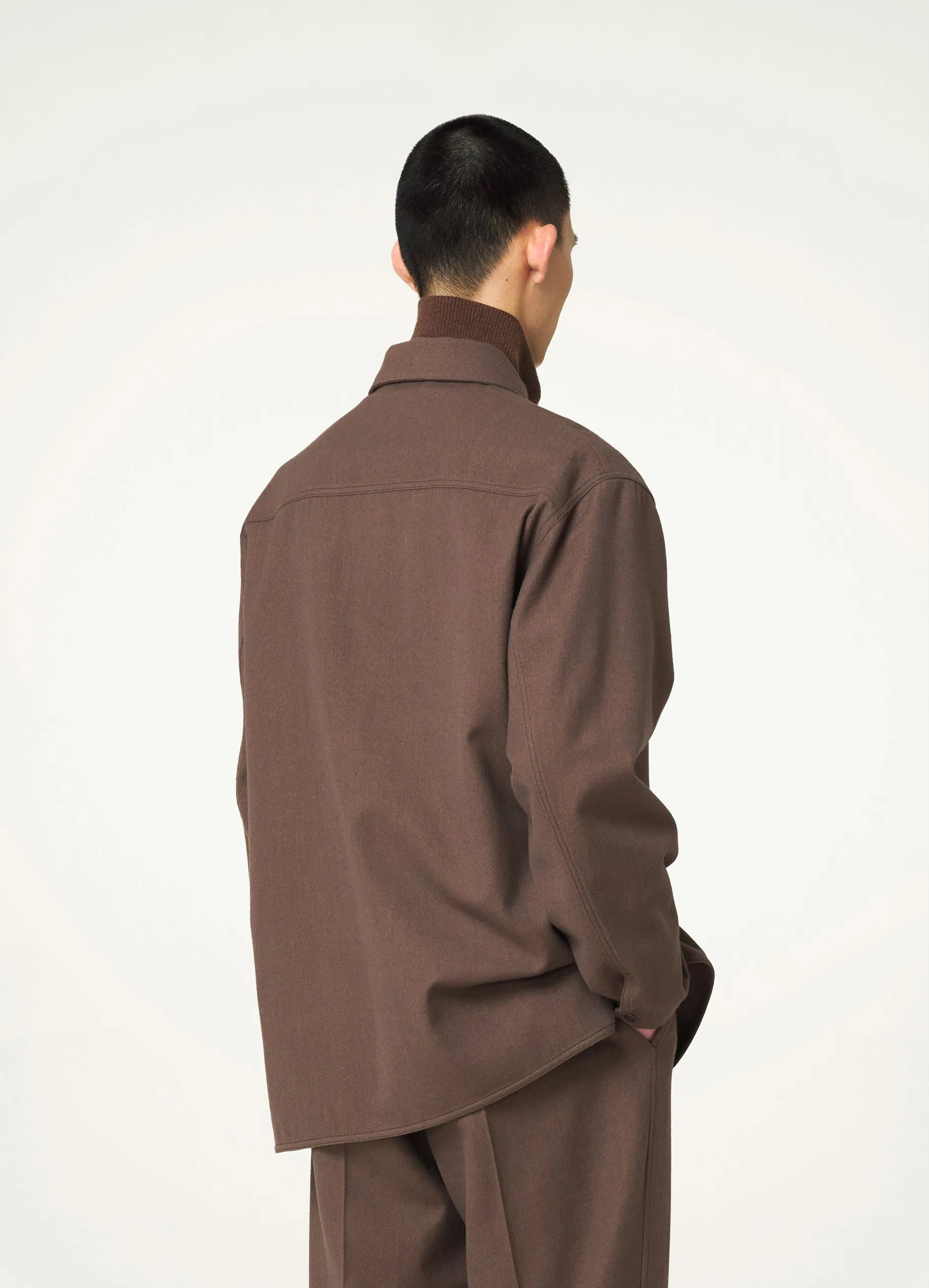 STORM FLAP OVERSHIRT sold by Lemaire product image thumbnail 2