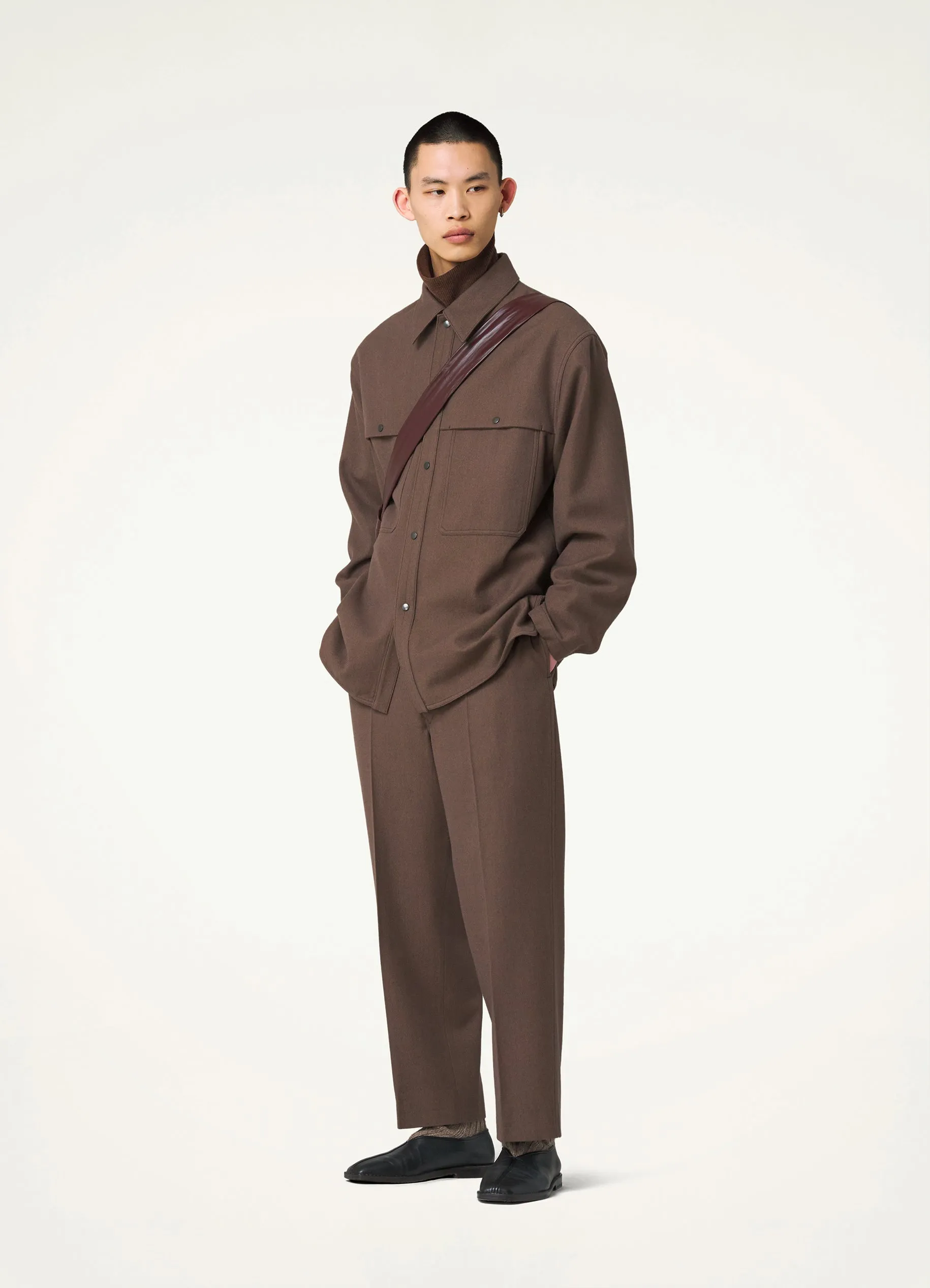 STORM FLAP OVERSHIRT sold by Lemaire product image thumbnail 4