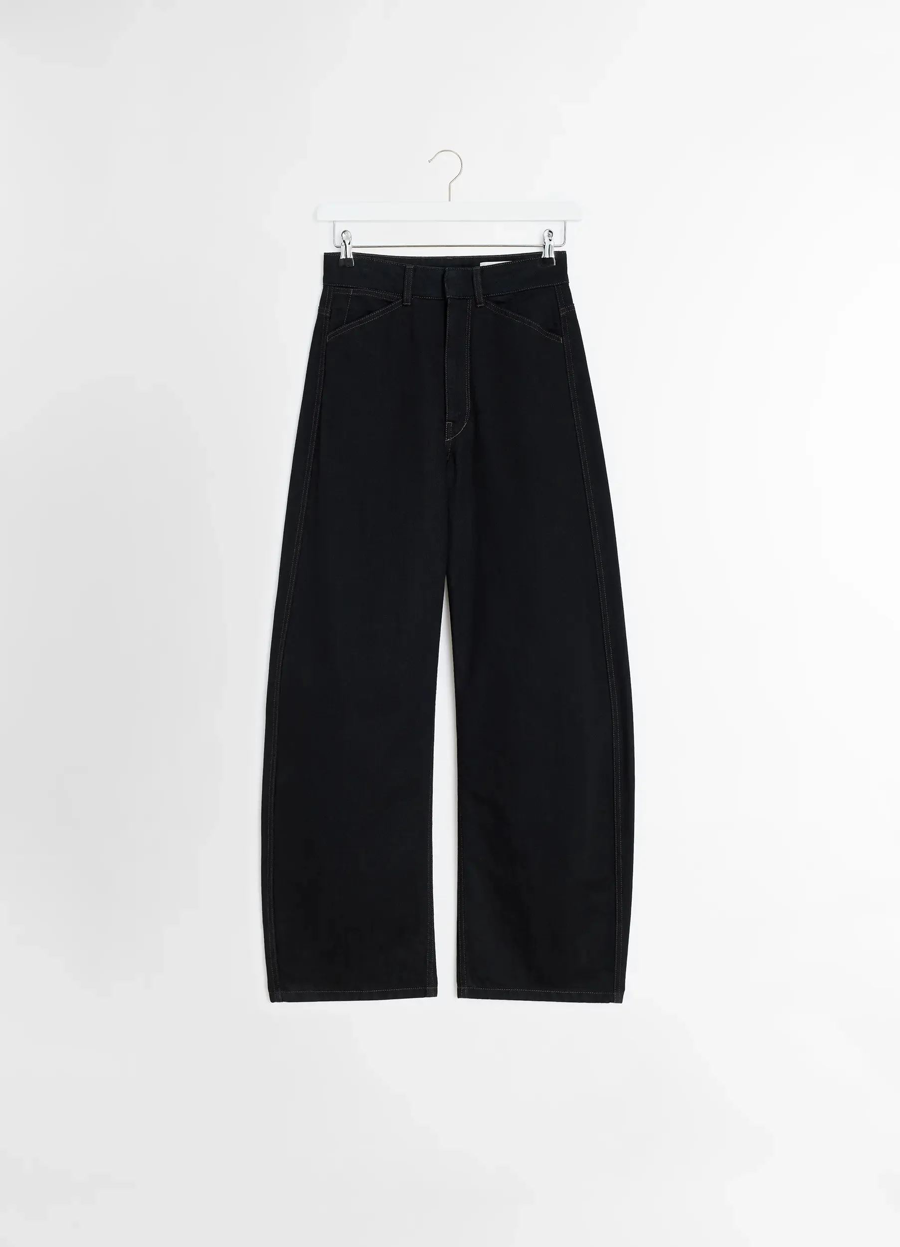 HIGH WAISTED CURVED PANTS sold by Lemaire product image thumbnail 5