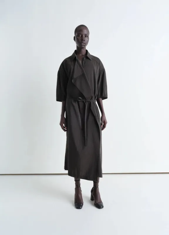 ASYMMETRICAL SHIRT DRESS sold by Lemaire