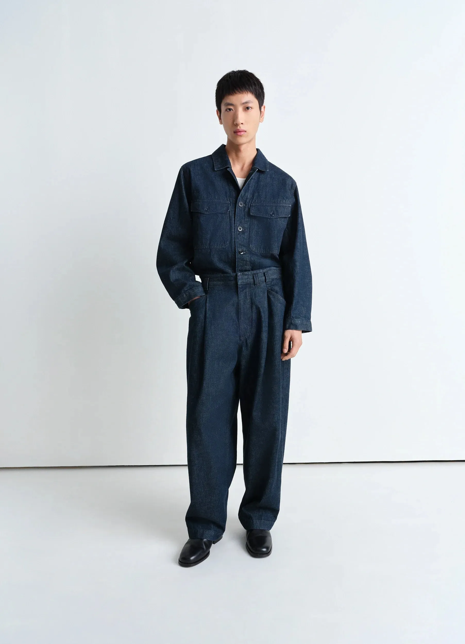 PLEATED WORKWEAR PANTS sold by Lemaire