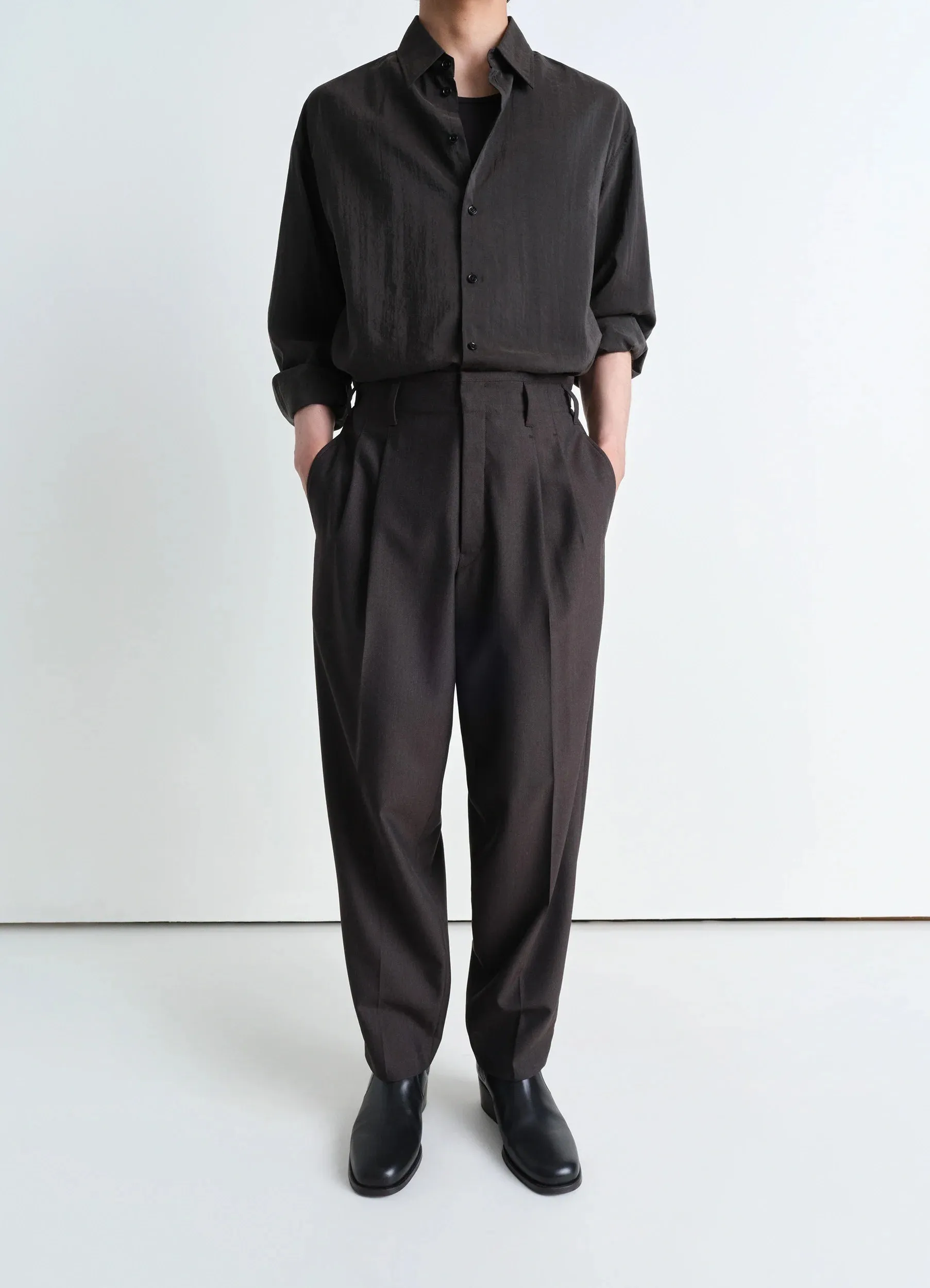 PLEATED PANTS sold by Lemaire product image thumbnail 2