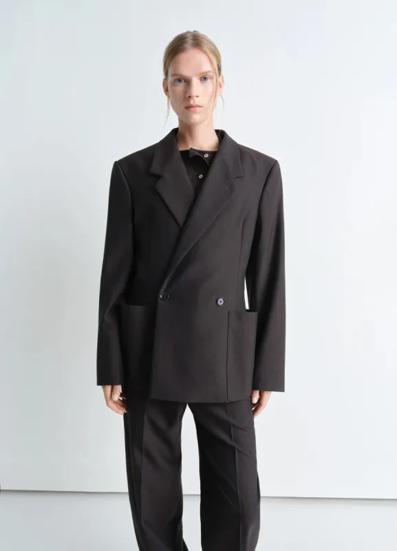 DOUBLE BREASTED TAILORED JACKET sold by Lemaire
