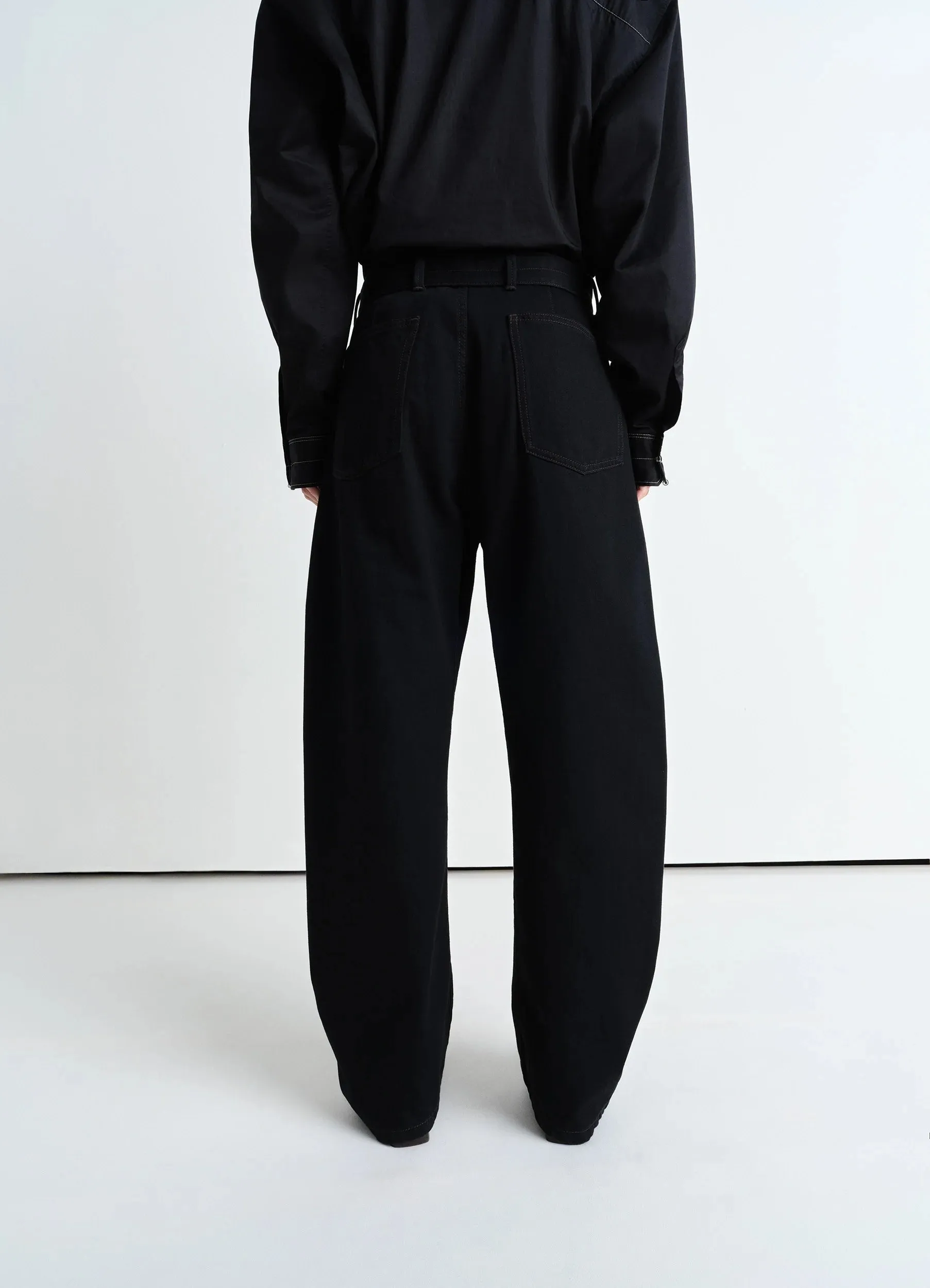 TWISTED BELTED PANTS sold by Lemaire product image thumbnail 5