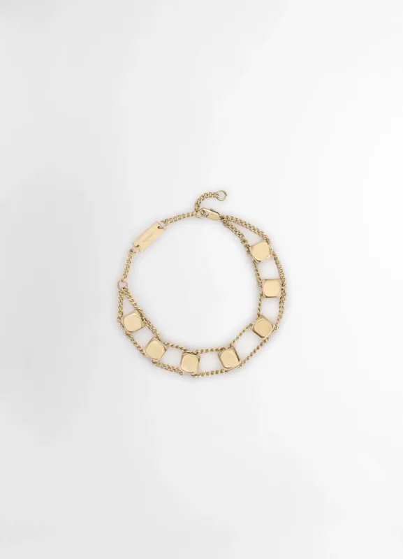 ABACUS BRACELET GOLD made by Lemaire