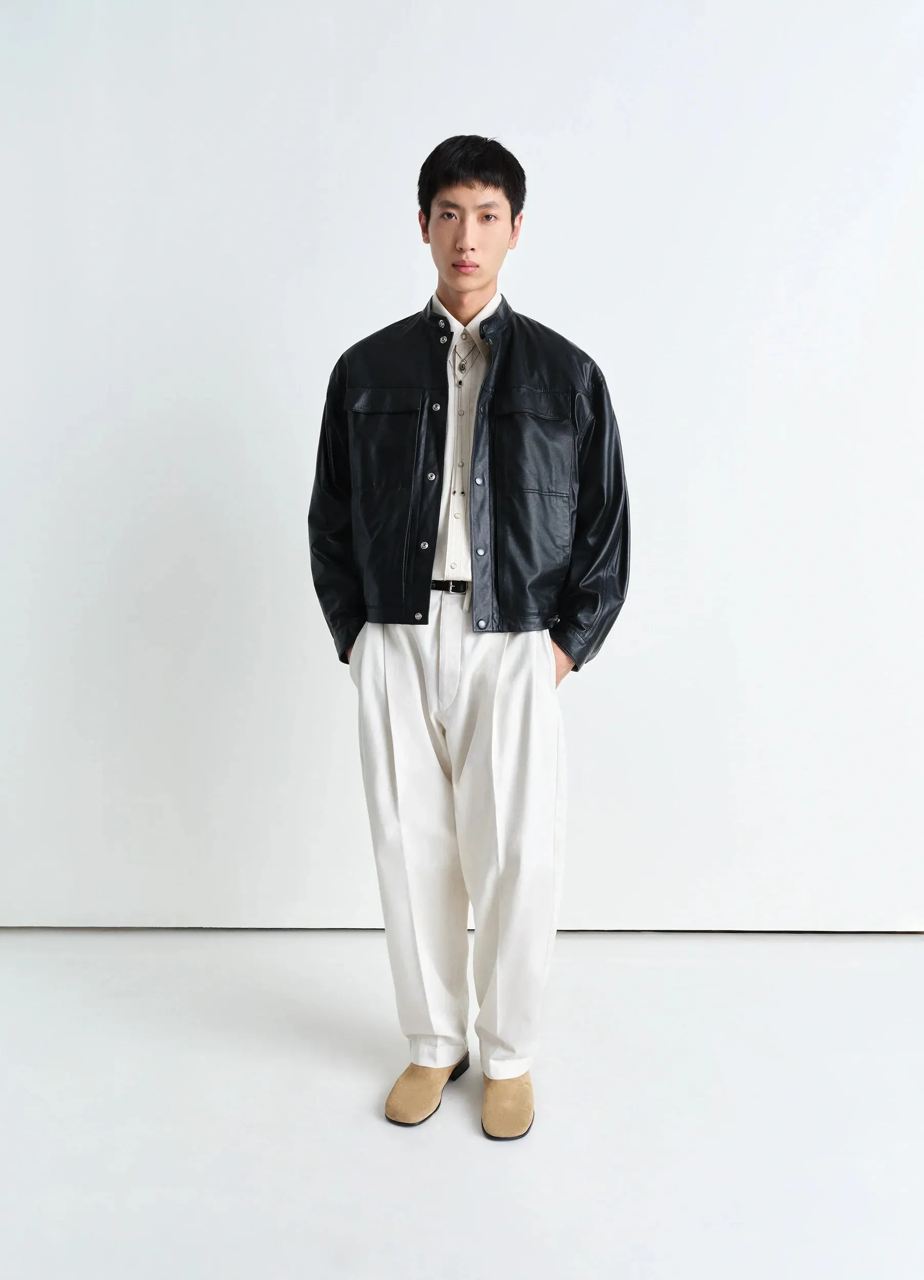 SOFT BOXY BLOUSON sold by Lemaire product image thumbnail 3