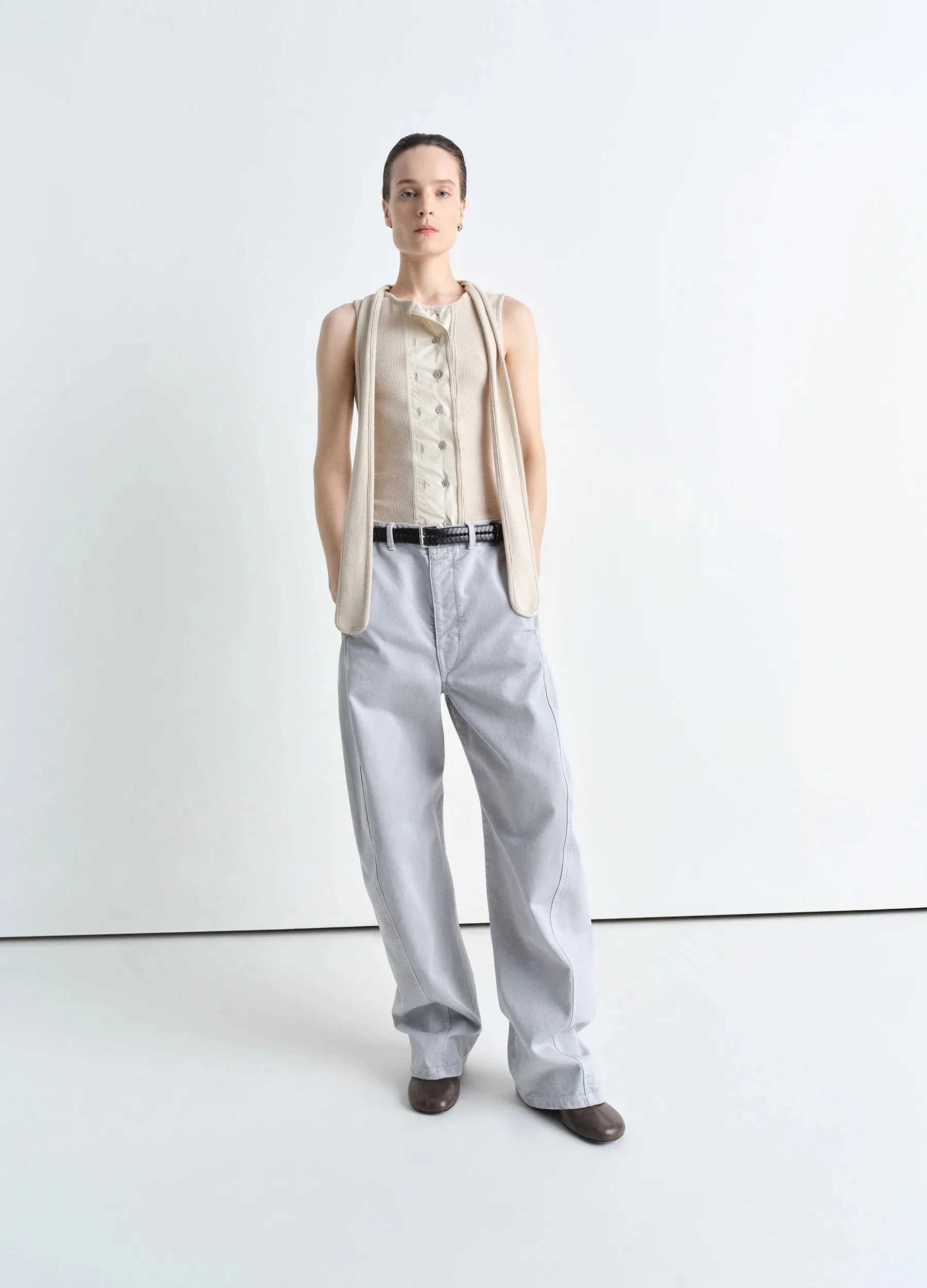 ASYMMETRICAL FITTED TOP sold by Lemaire product image thumbnail 2