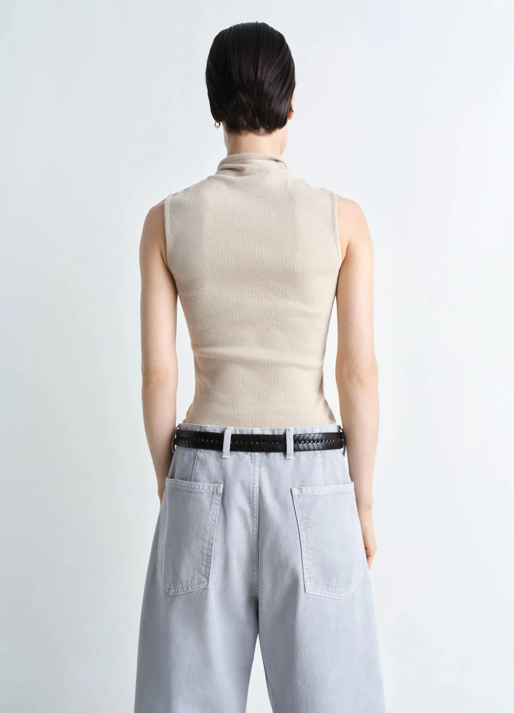 ASYMMETRICAL FITTED TOP sold by Lemaire product image thumbnail 3