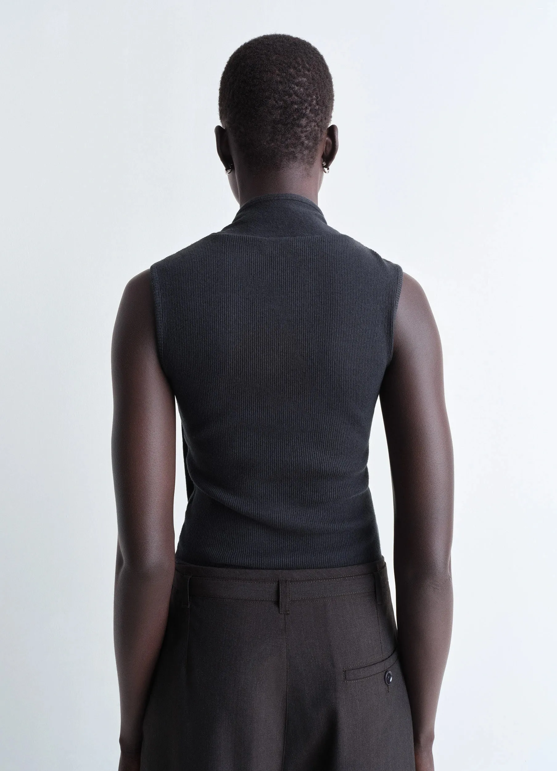 ASYMMETRICAL FITTED TOP sold by Lemaire product image thumbnail 4
