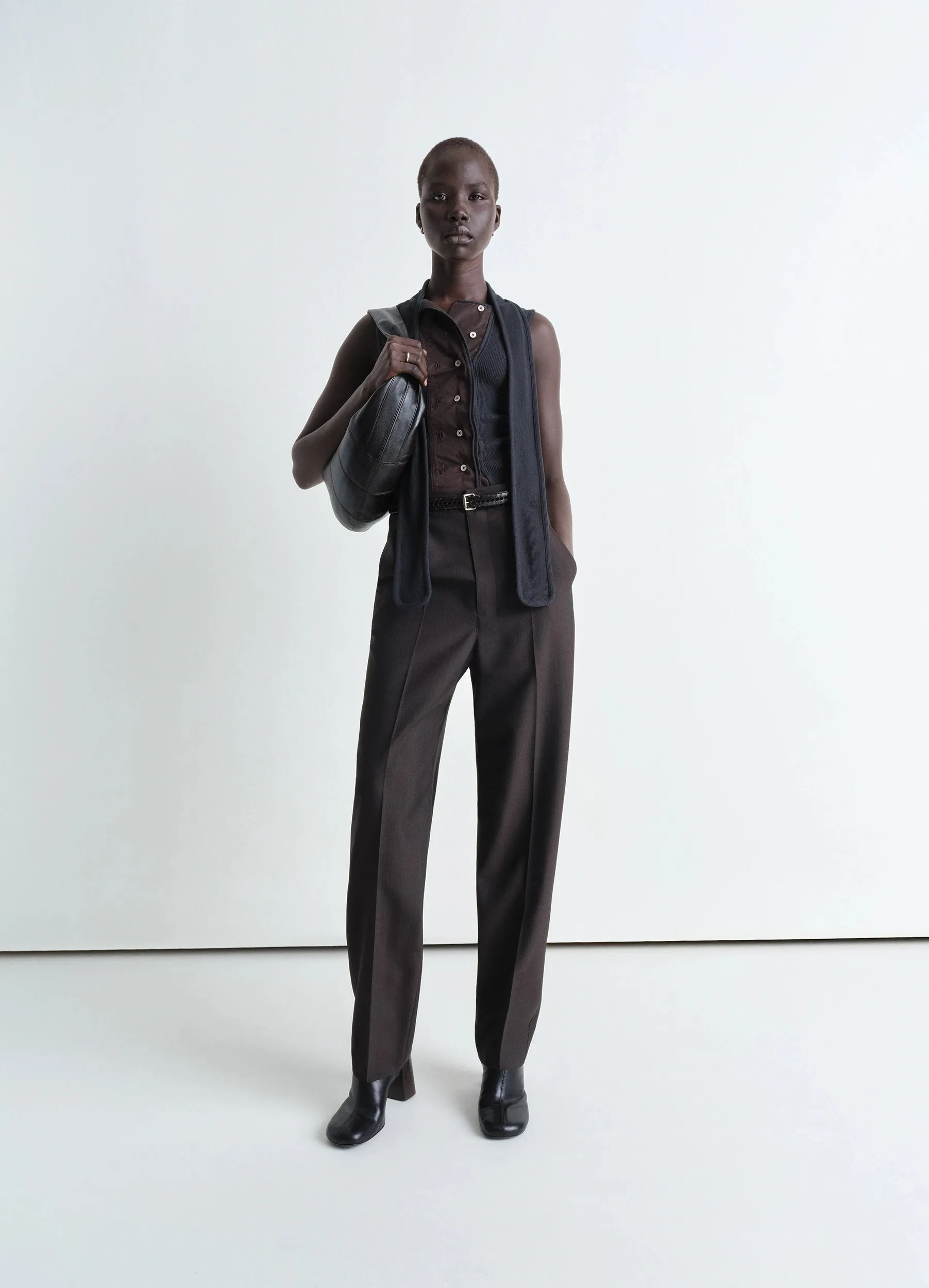 ASYMMETRICAL FITTED TOP sold by Lemaire product image thumbnail 2
