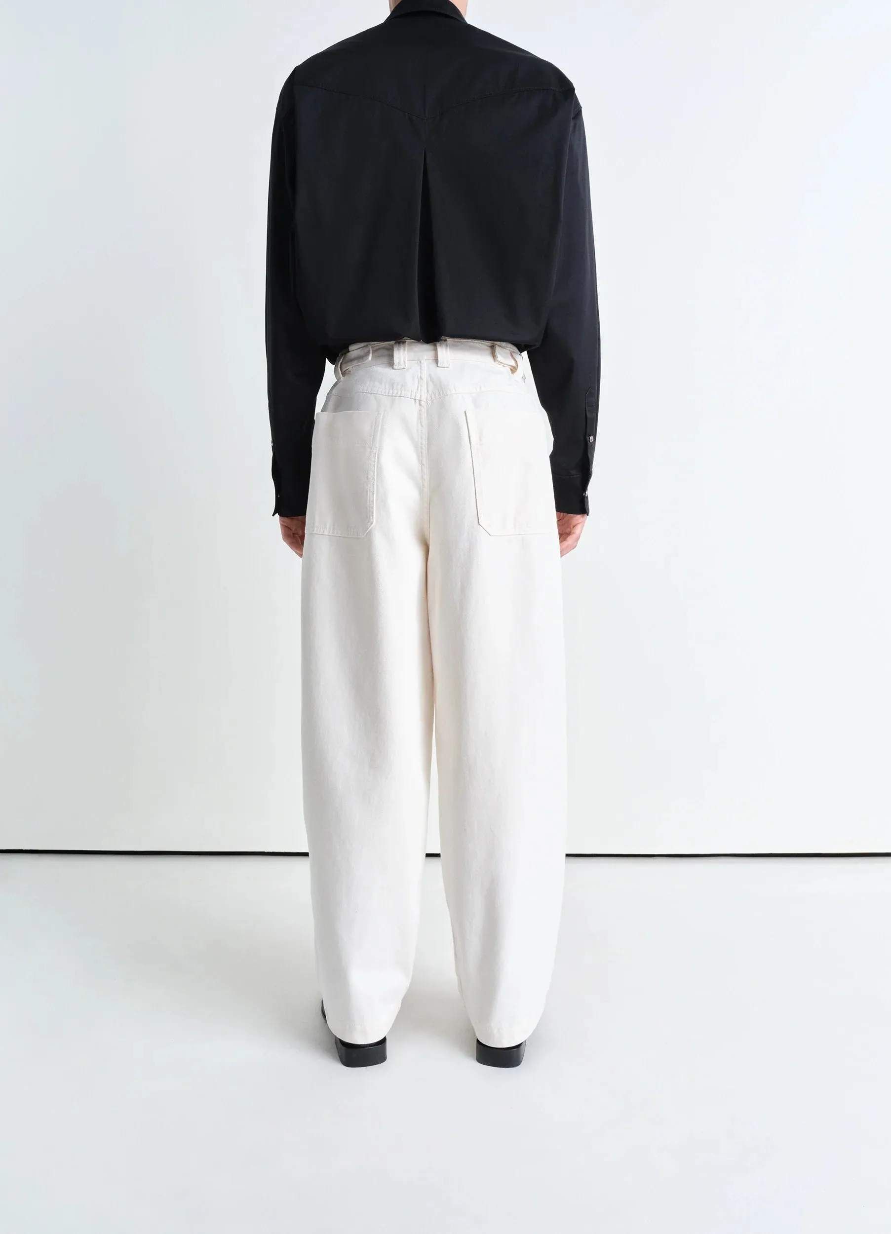 PLEATED WORKWEAR PANTS sold by Lemaire product image thumbnail 2