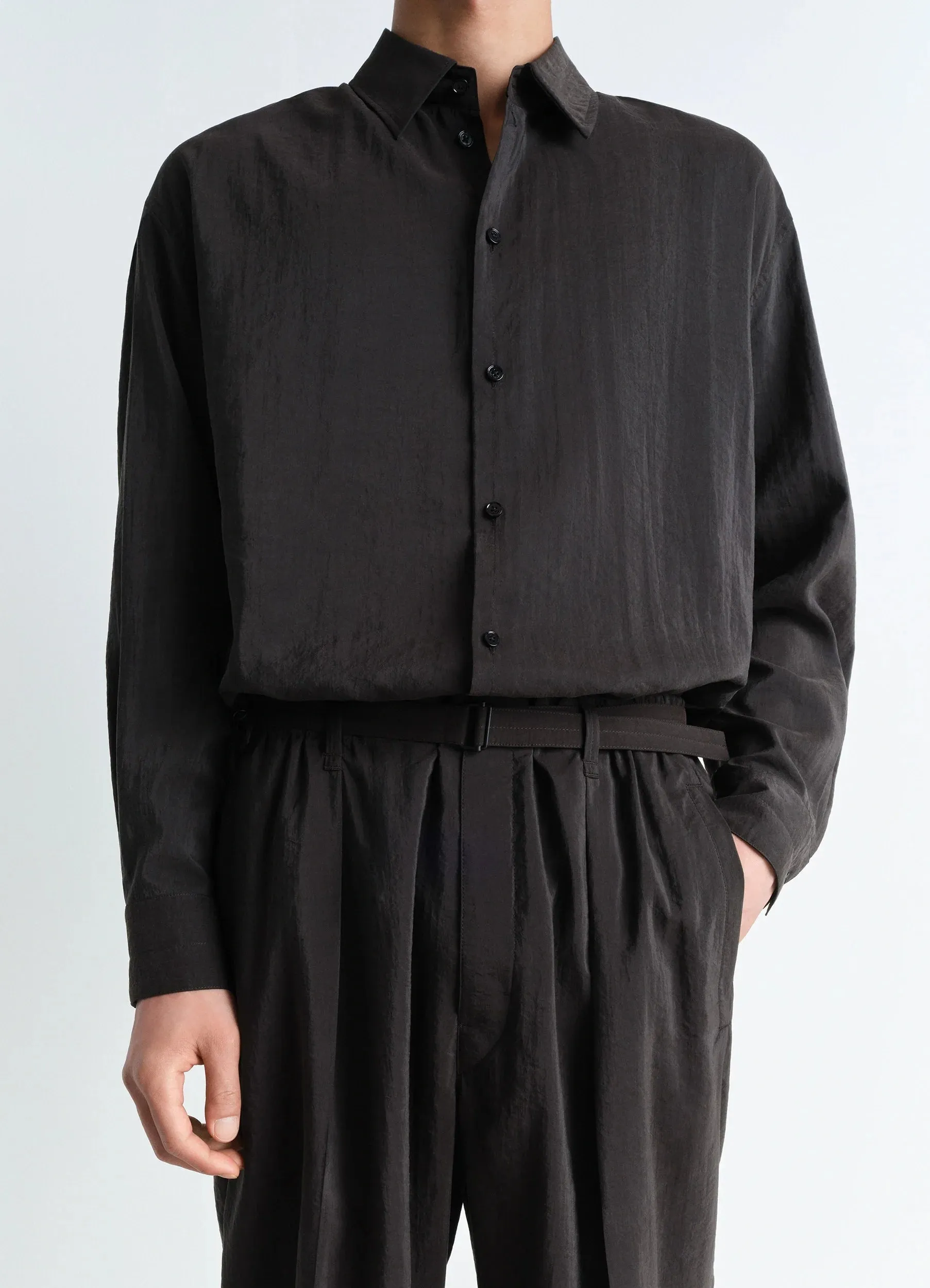 BELTED RELAXED PANTS sold by Lemaire product image thumbnail 2