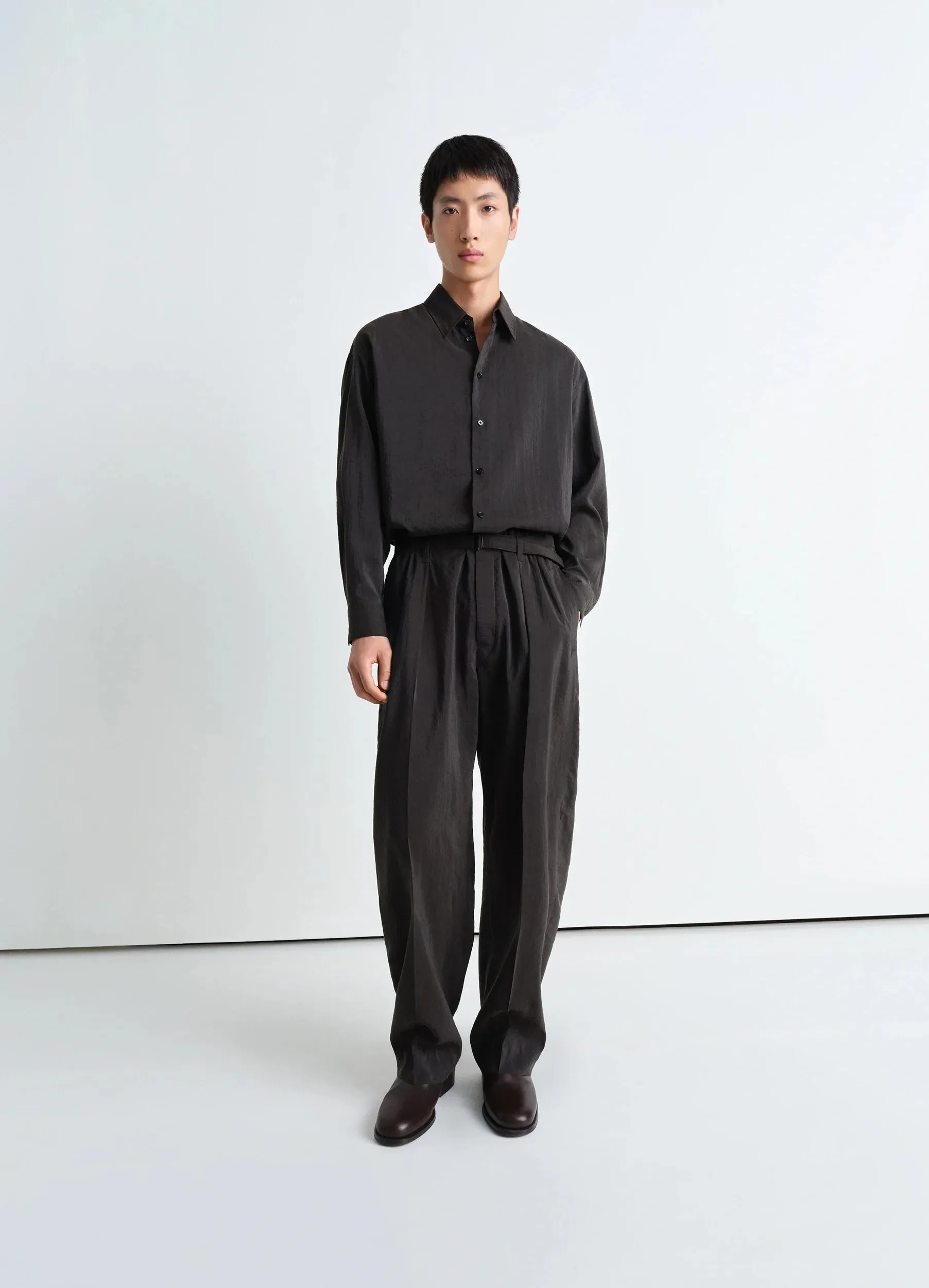 BELTED RELAXED PANTS sold by Lemaire