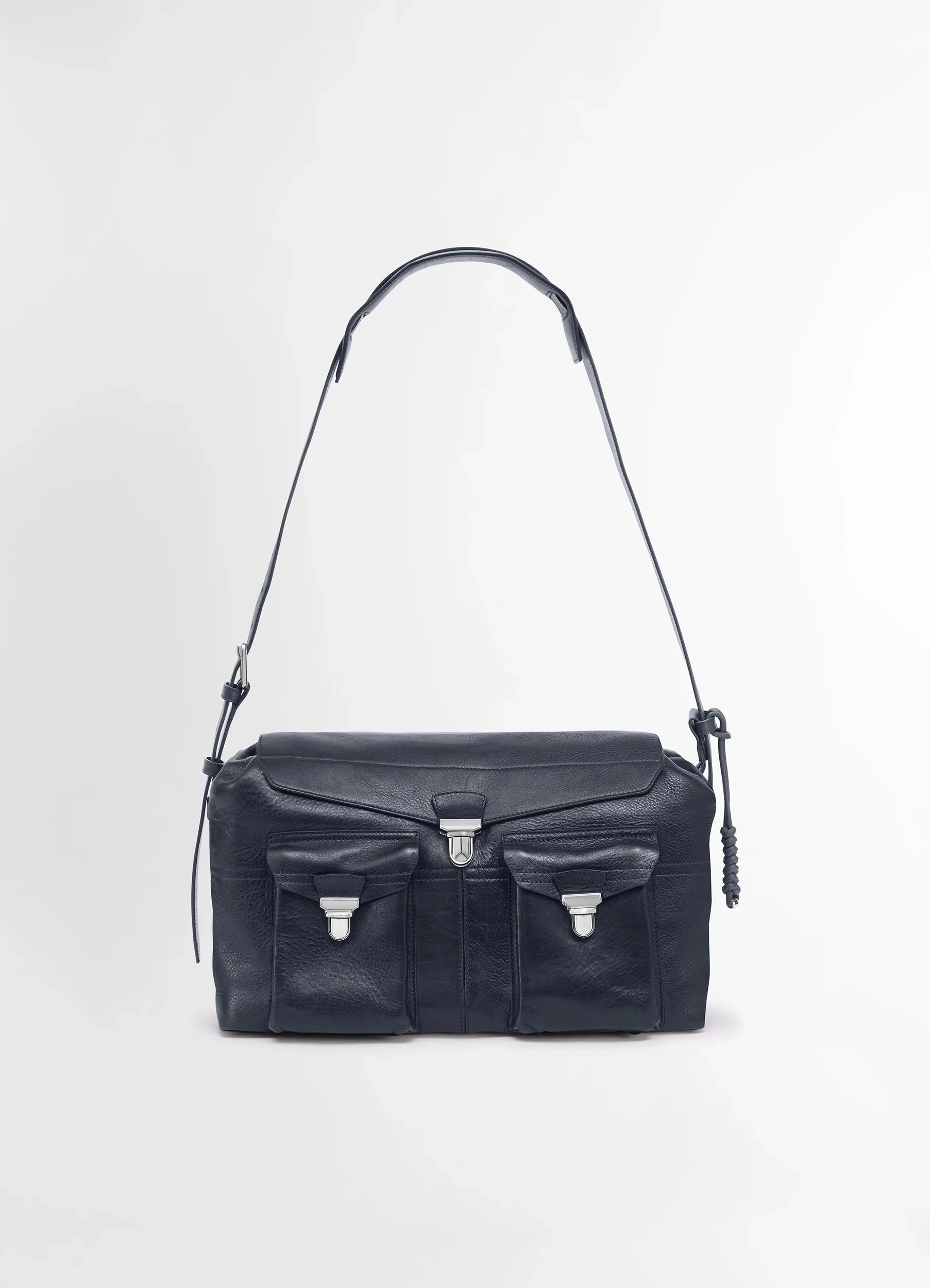 SNAKE KNOT WEEK-END GEAR BAG sold by Lemaire