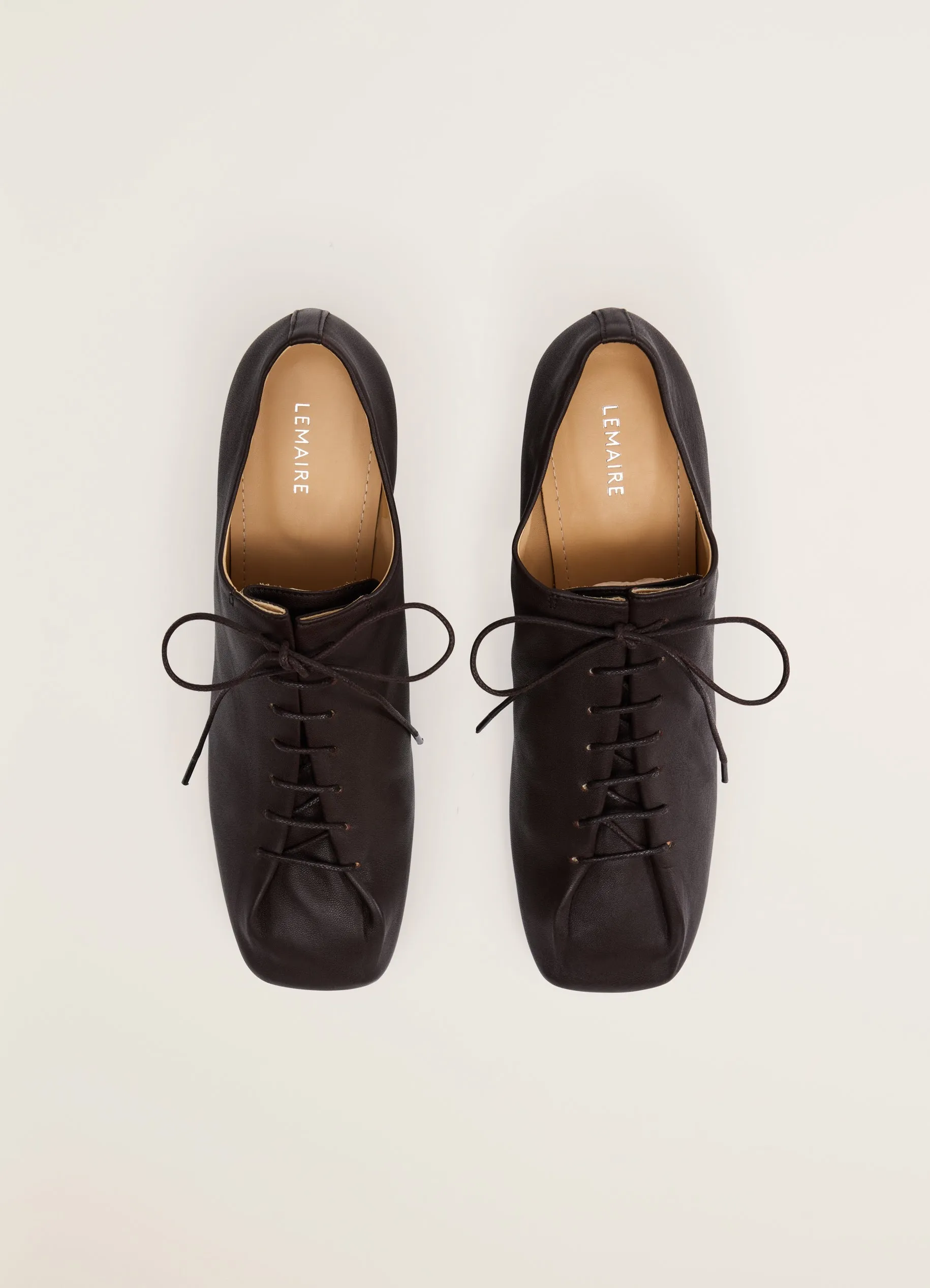 SOURIS CLASSIC DERBIES WITH CUBAN HEELS sold by Lemaire product image thumbnail 4