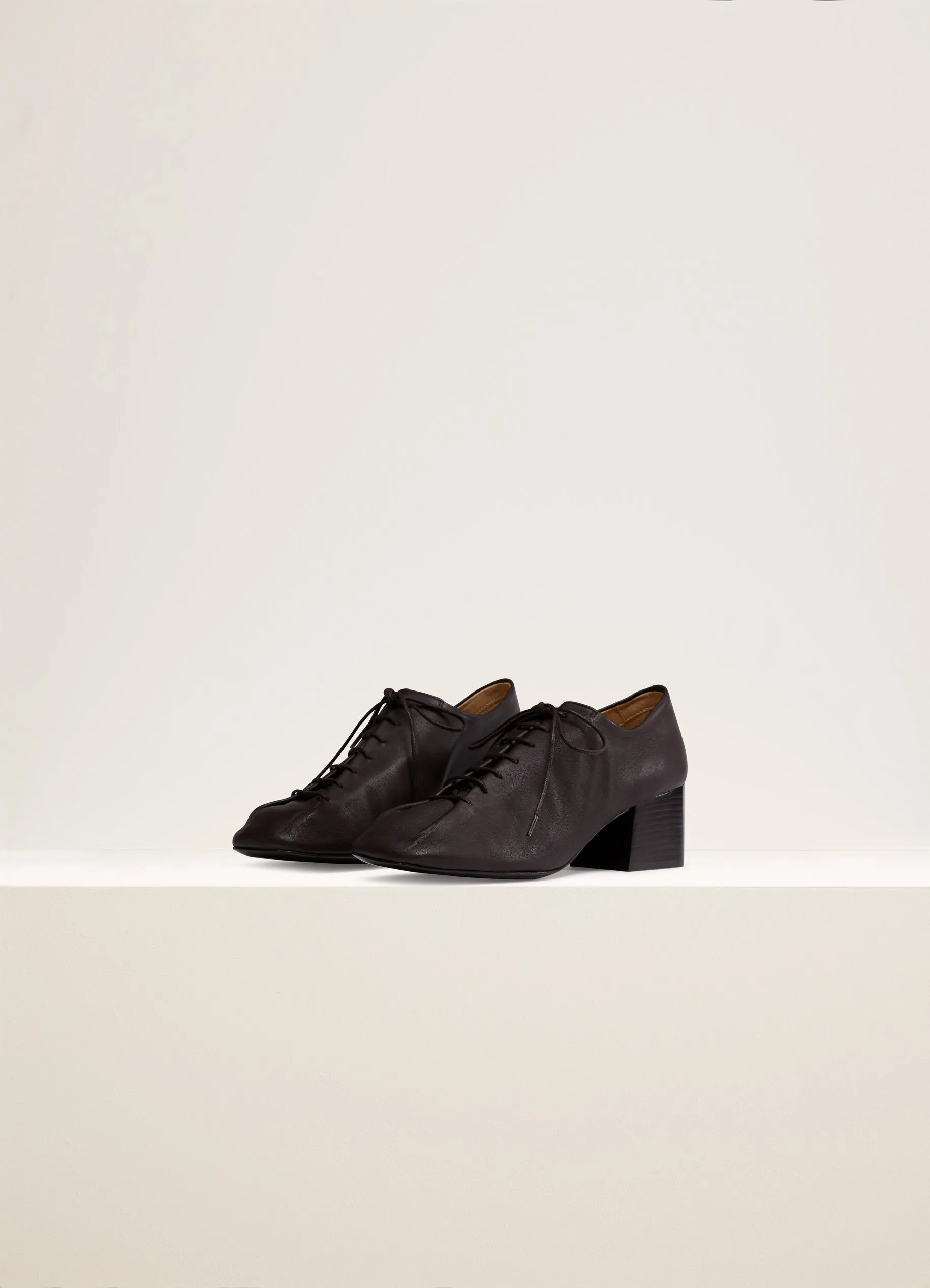 SOURIS CLASSIC DERBIES WITH CUBAN HEELS sold by Lemaire product image thumbnail 2