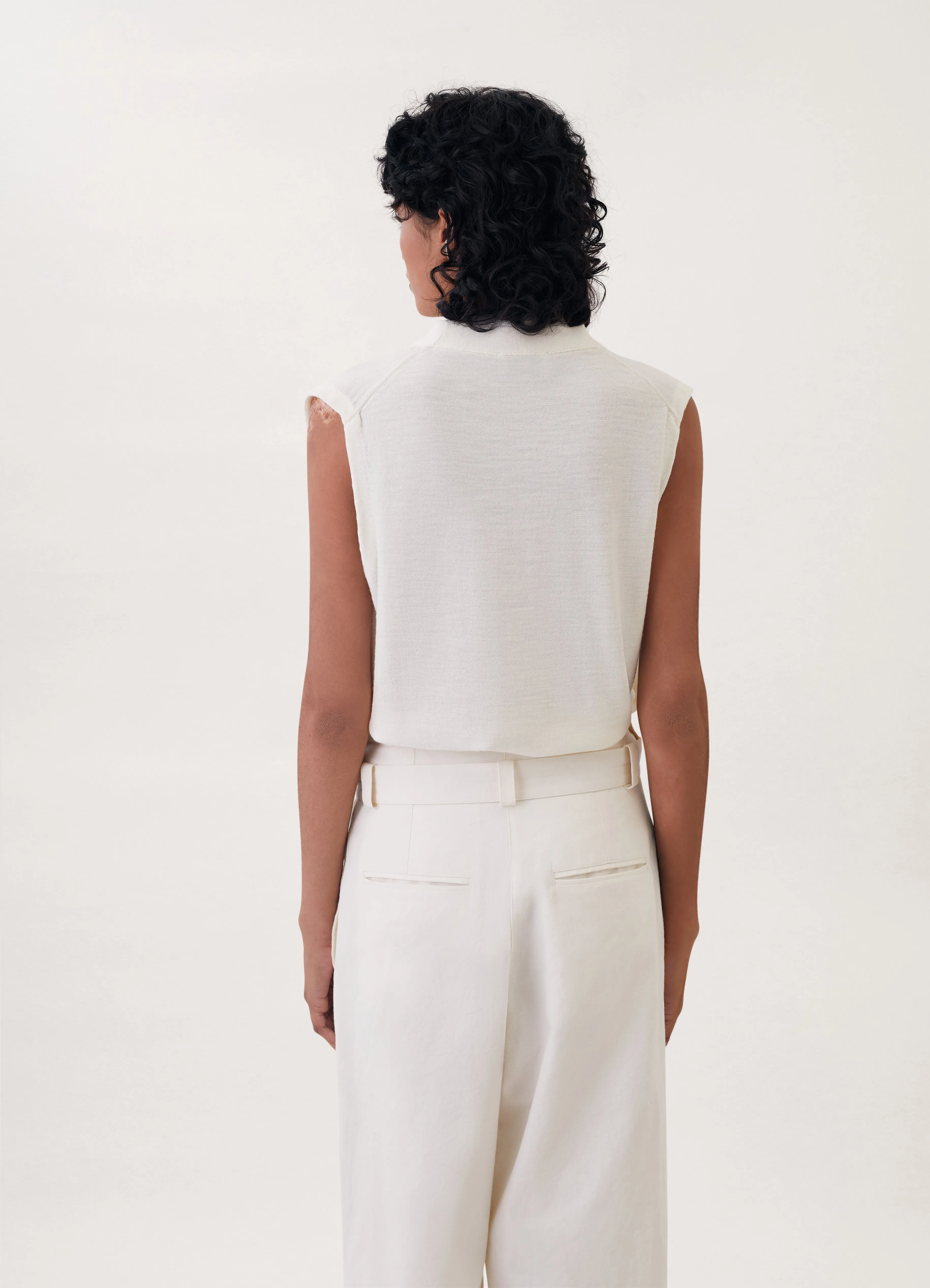 SLEEVELESS GILET sold by Lemaire product image thumbnail 3