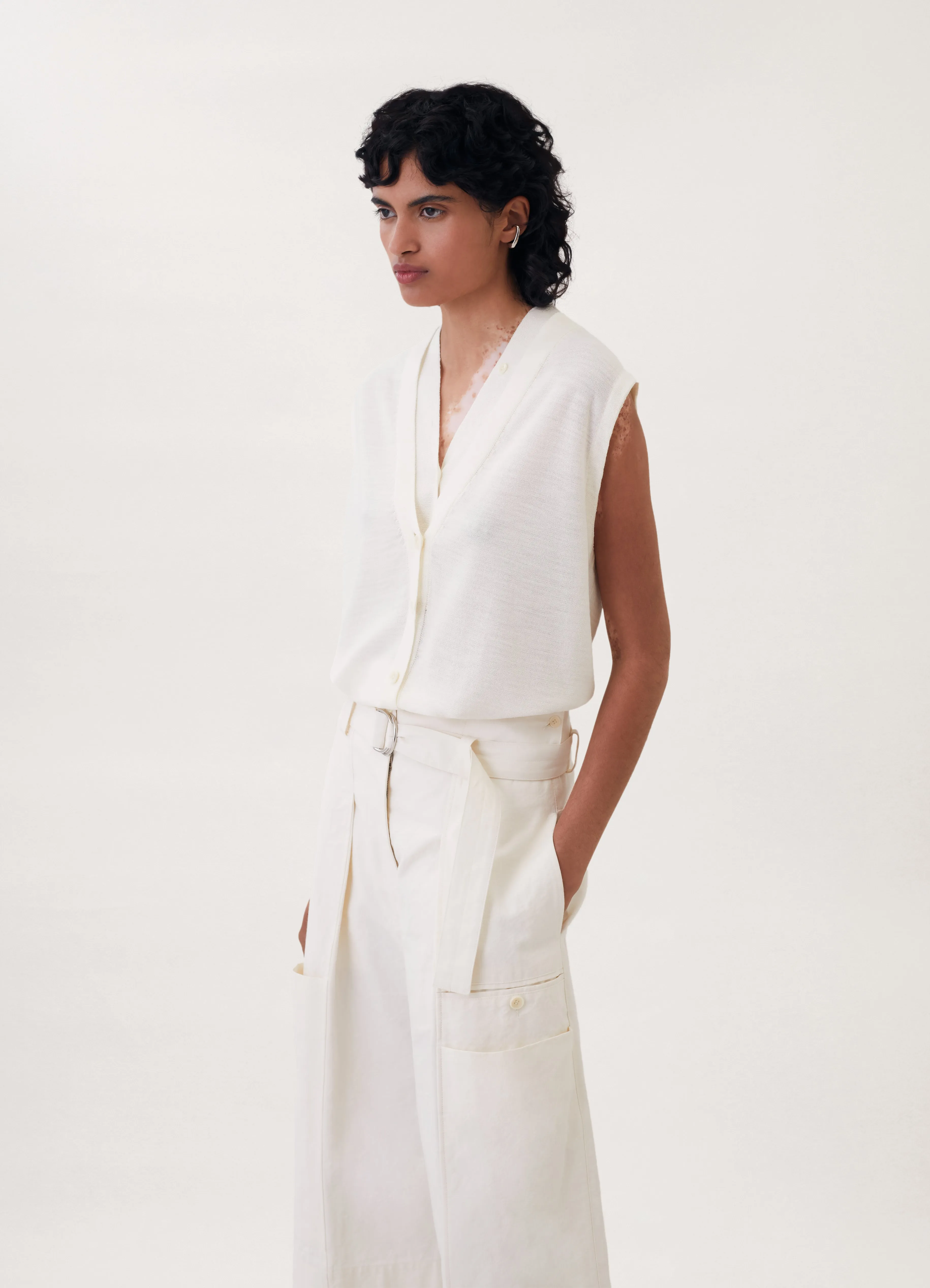 SLEEVELESS GILET sold by Lemaire product image thumbnail 2