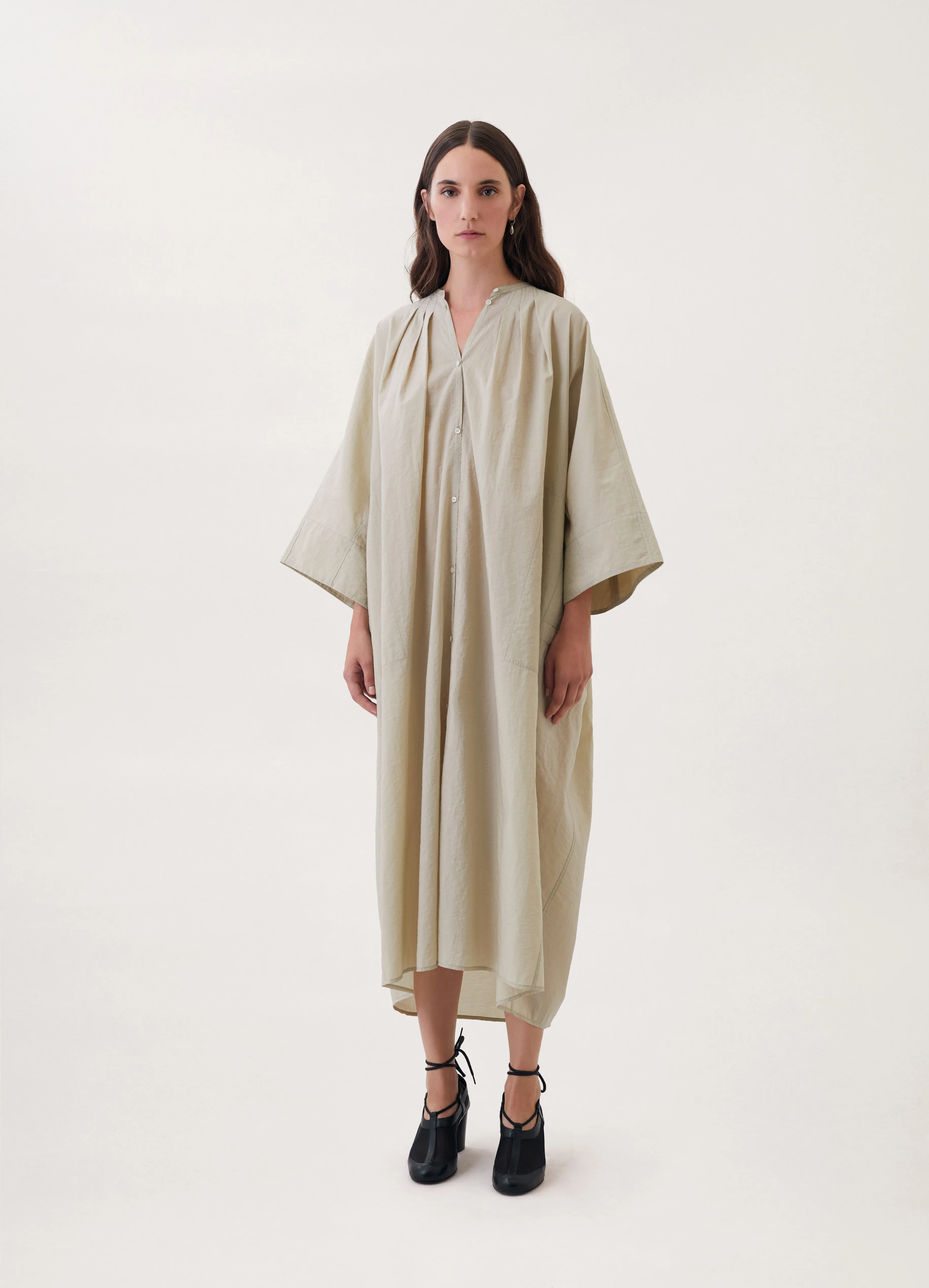 PLEATED SHIRT DRESS sold by Lemaire product image thumbnail 3