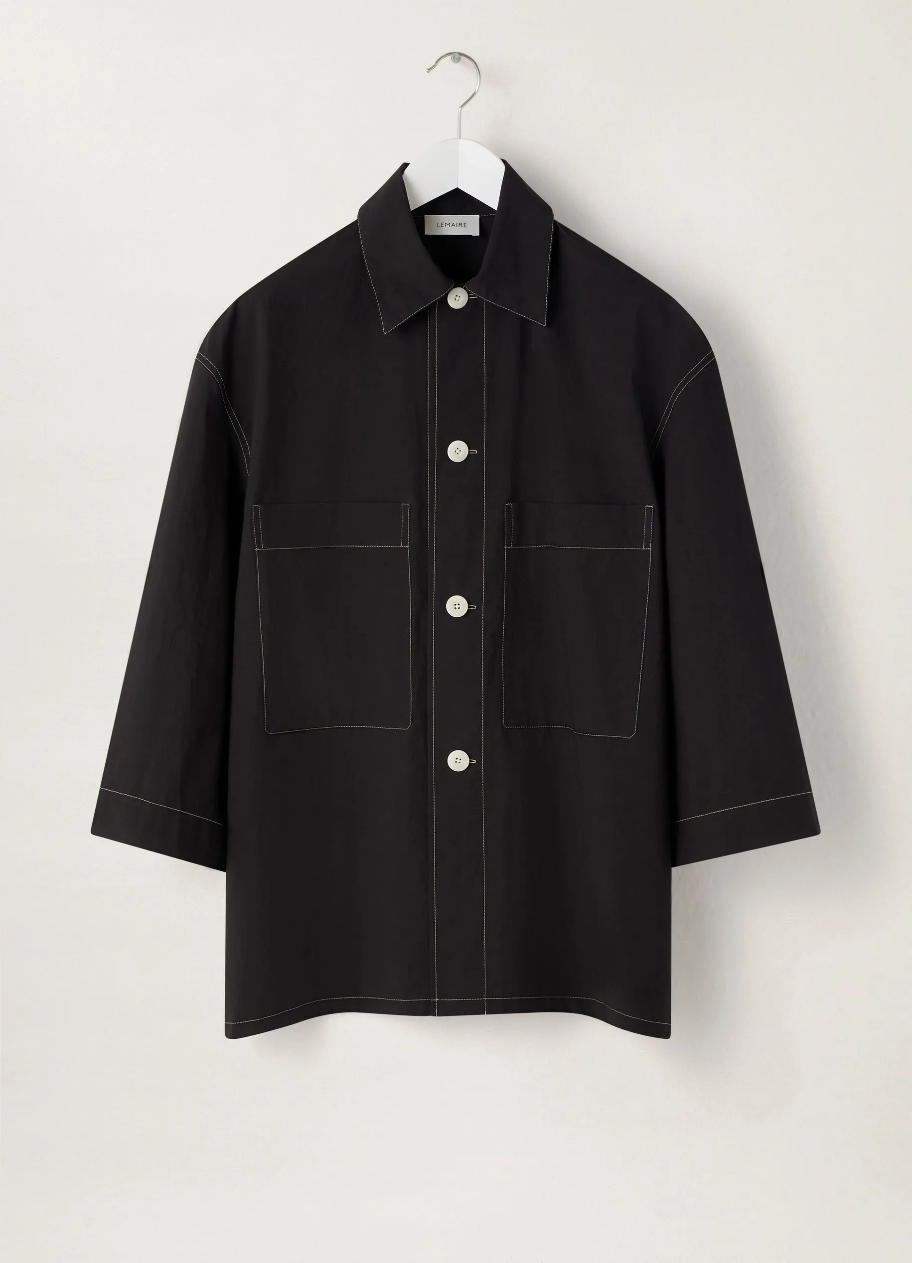 BOXY MILITARY SHIRT sold by Lemaire product image thumbnail 5