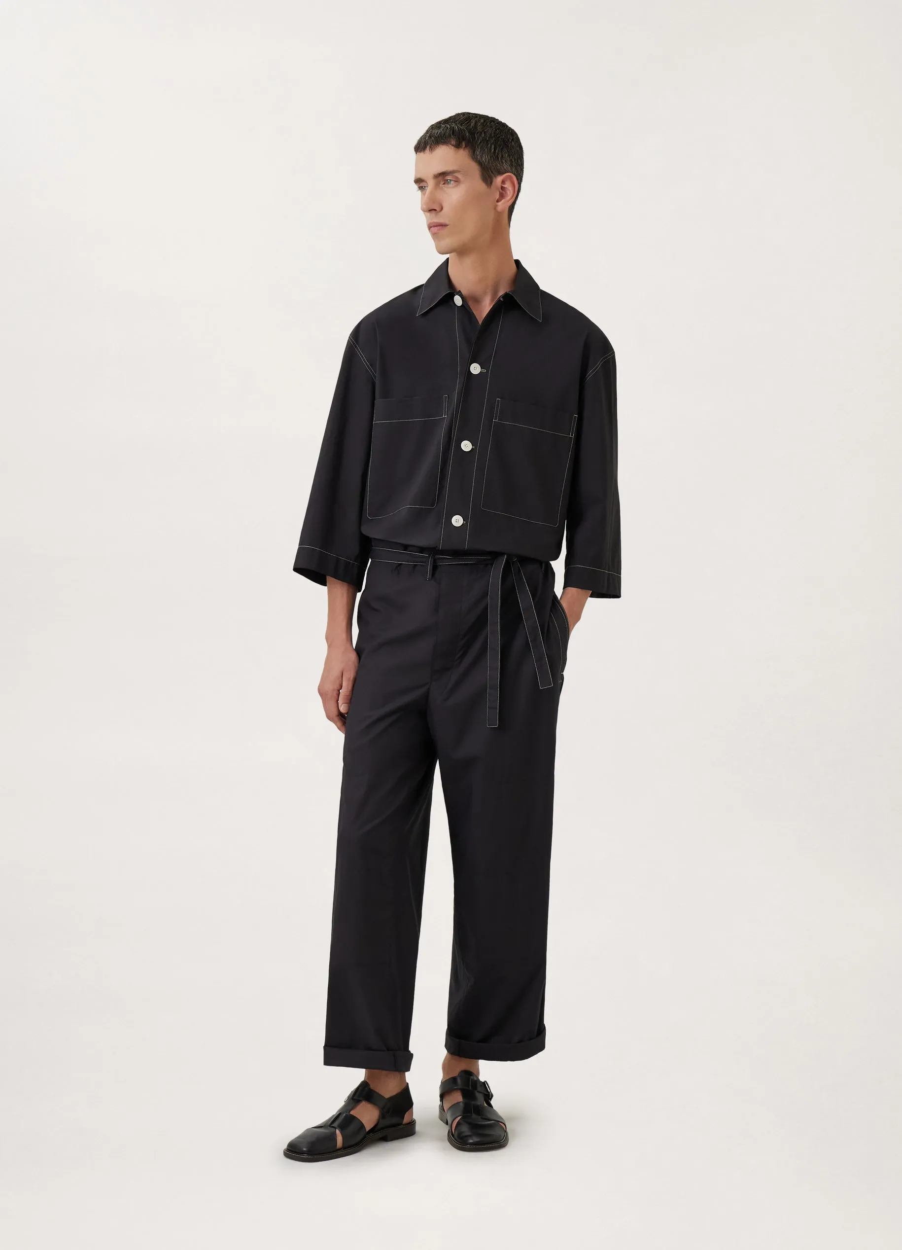 BOXY MILITARY SHIRT sold by Lemaire product image thumbnail 3