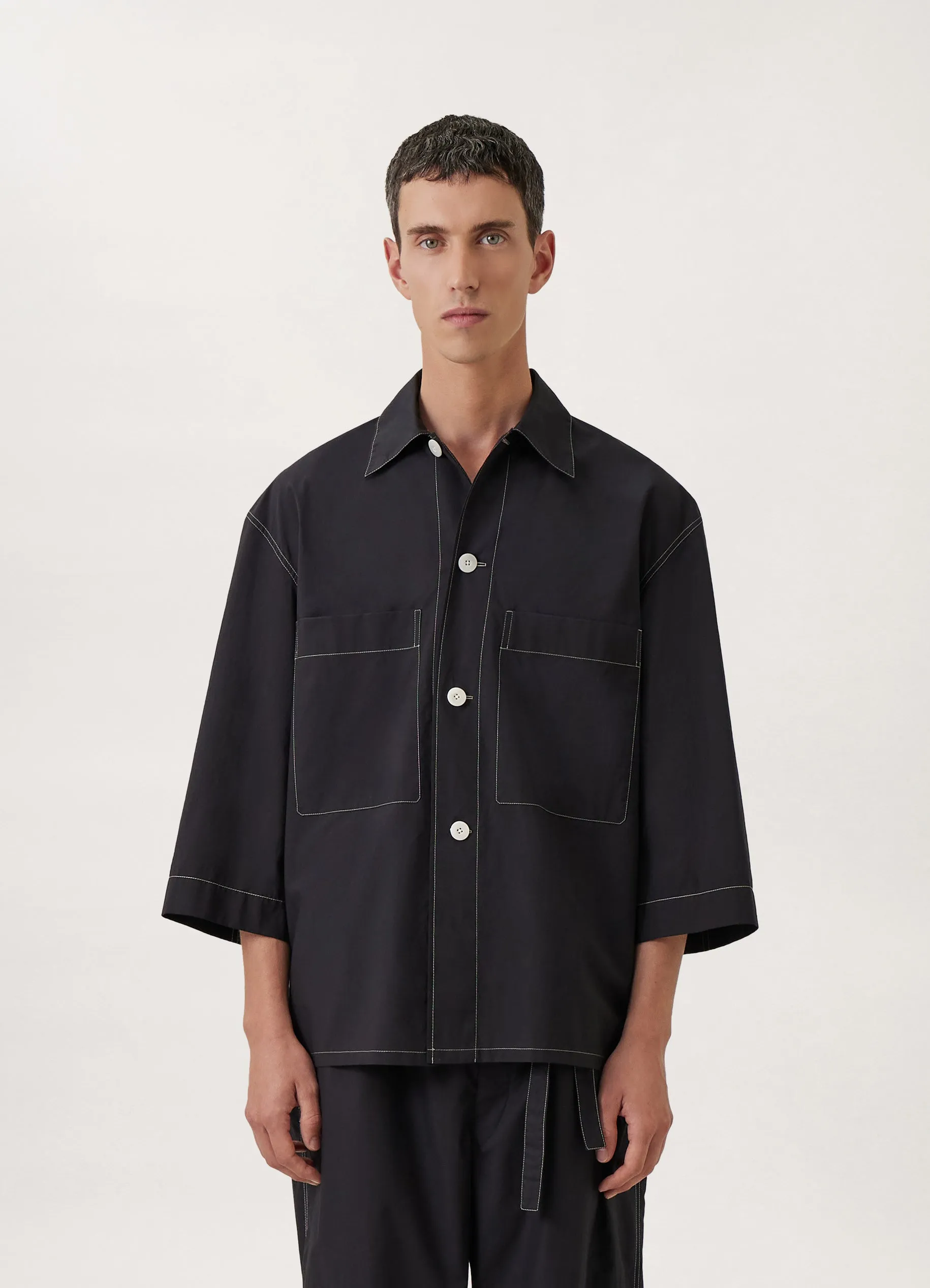 BOXY MILITARY SHIRT sold by Lemaire
