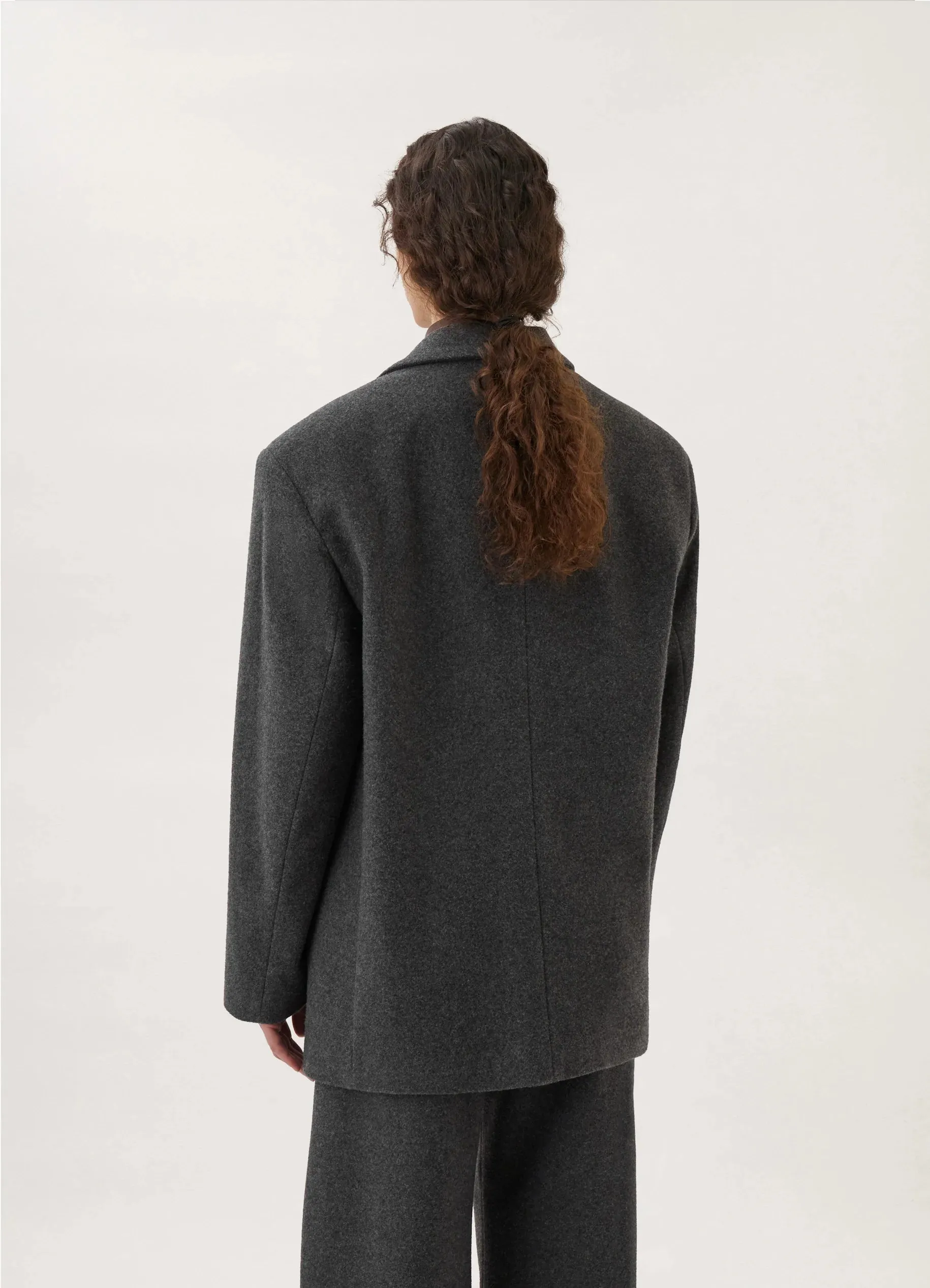 BOXY SINGLE BREASTED JACKET sold by Lemaire product image thumbnail 4