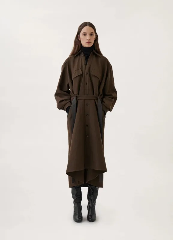 TILTED SHIRT DRESS sold by Lemaire