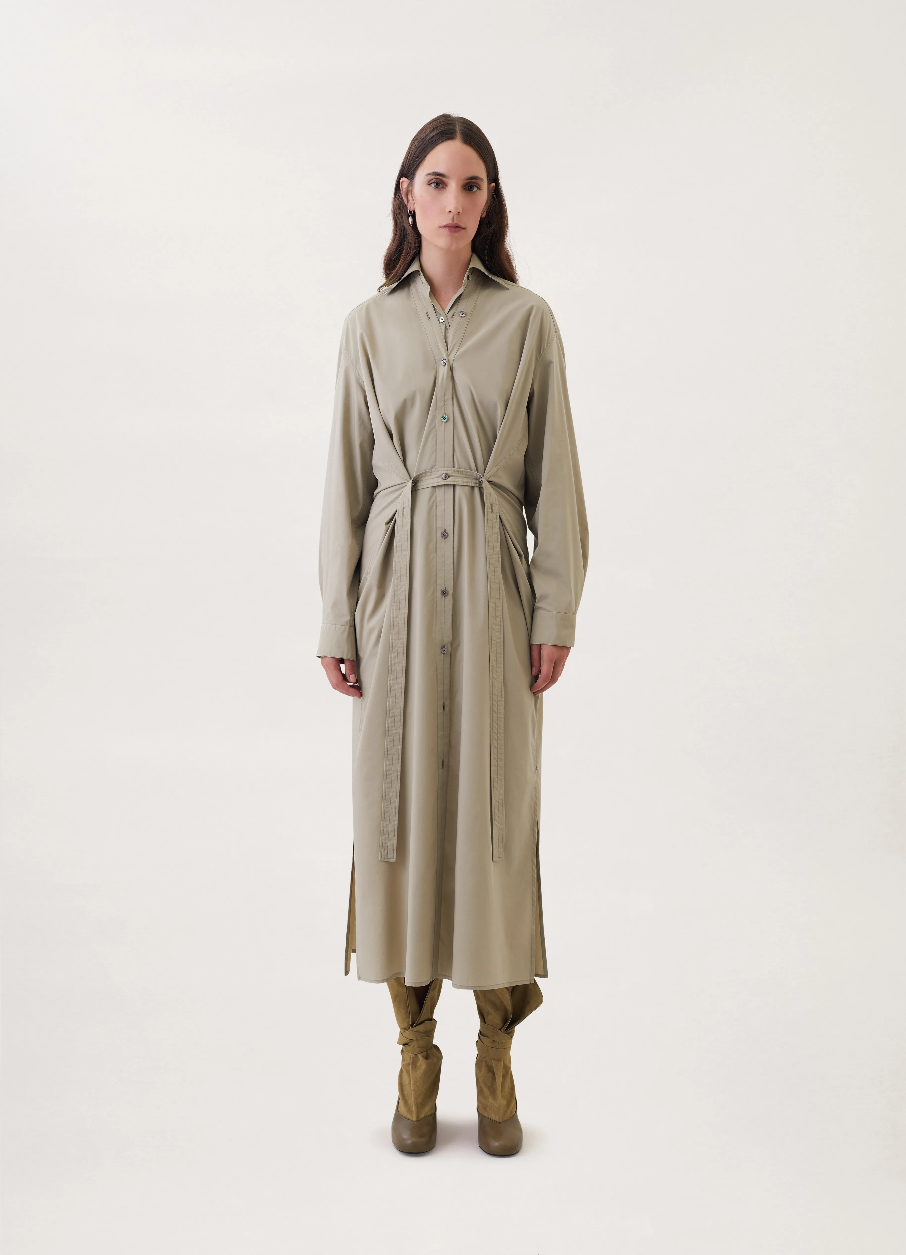 TILTED SHIRT DRESS sold by Lemaire