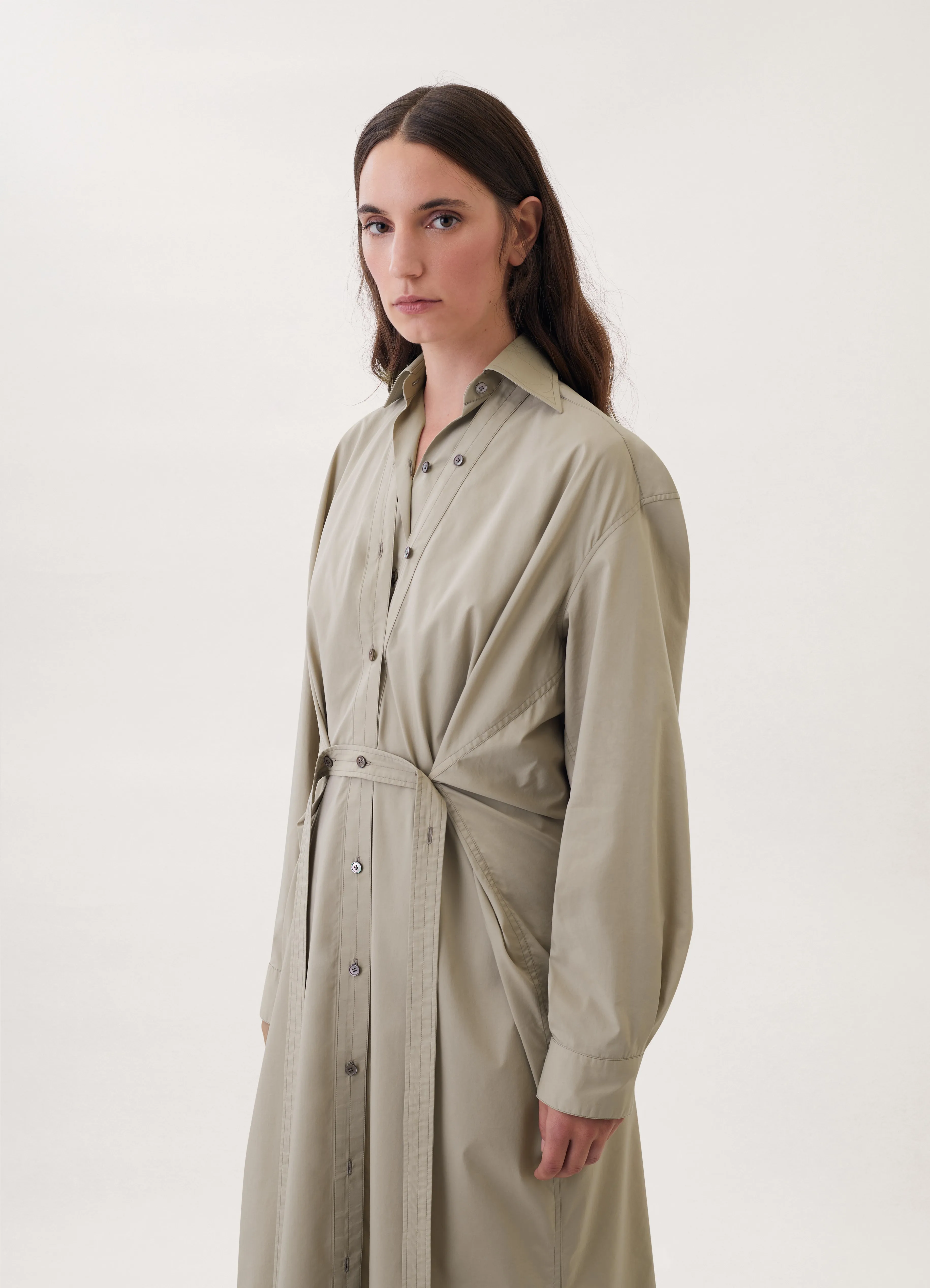 TILTED SHIRT DRESS sold by Lemaire product image thumbnail 4