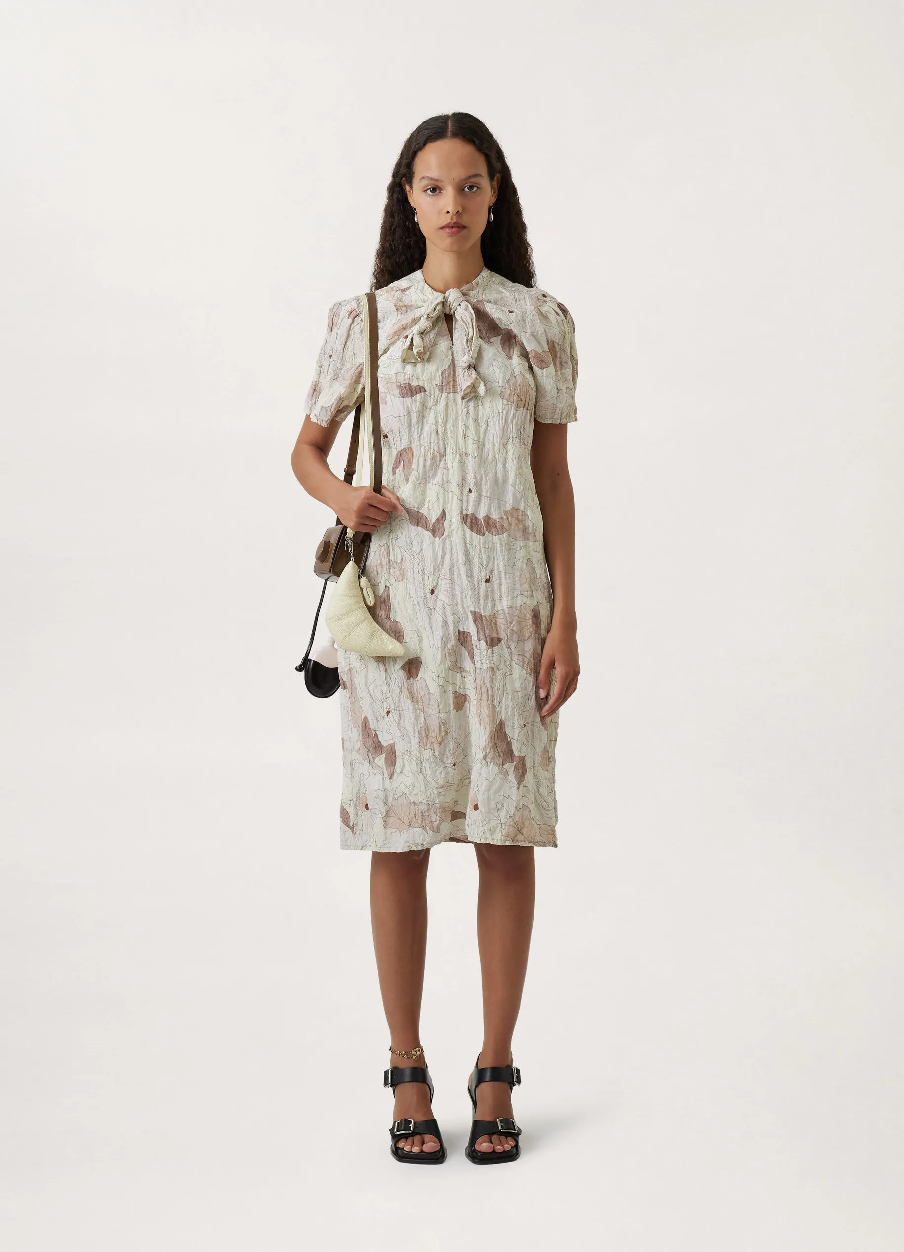 CRINKLED LOOSE DRESS sold by Lemaire product image thumbnail 4