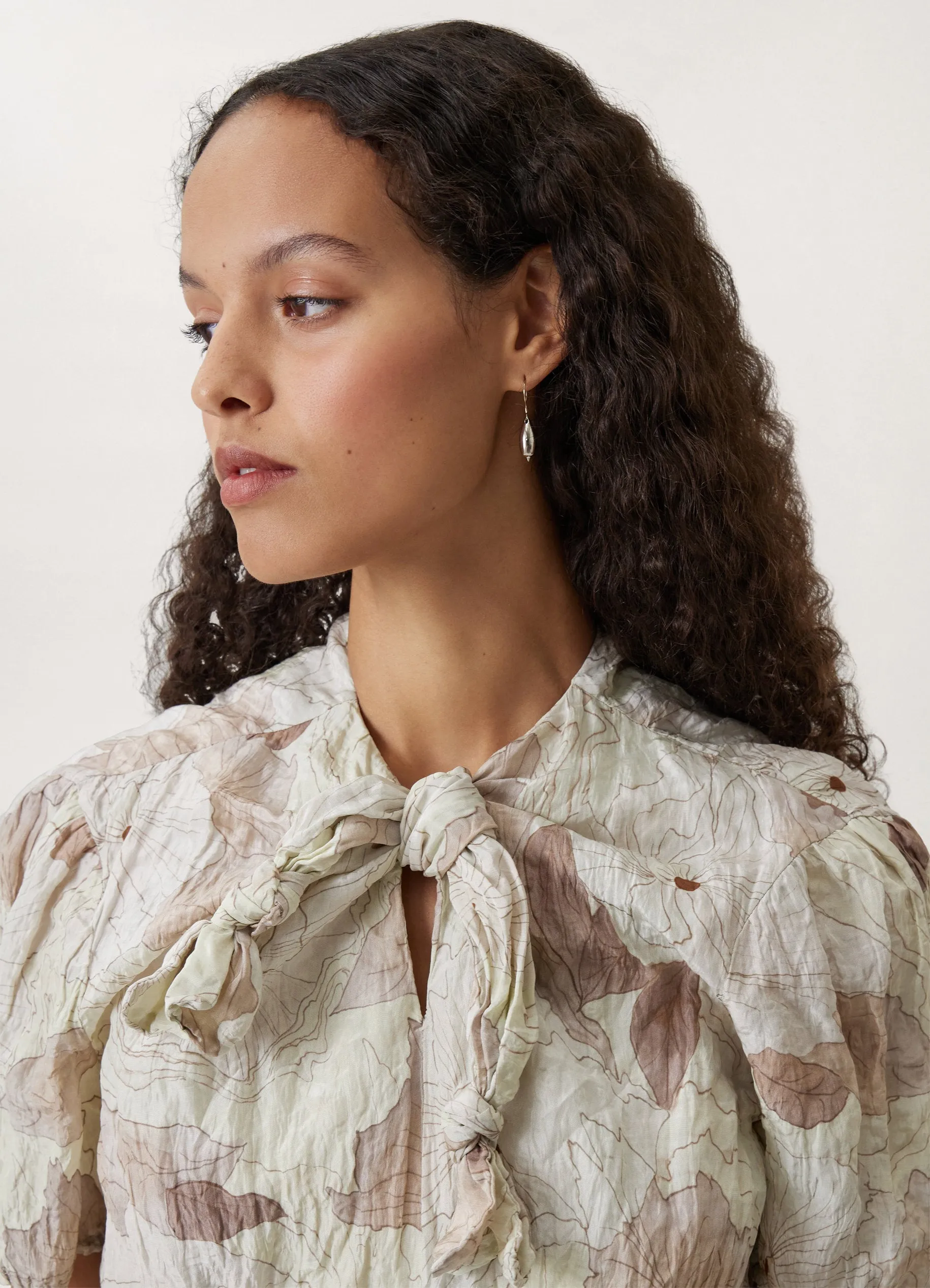 CRINKLED LOOSE DRESS sold by Lemaire product image thumbnail 2